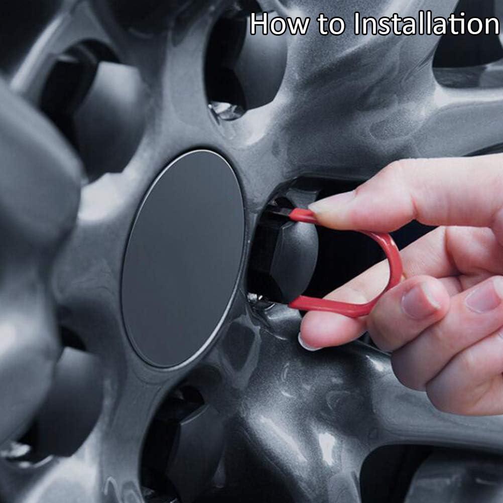 Cubiertas de Tuercas de Rueda OEMASSIVE para Tesla Model 3 Y S X - 20 Piezas