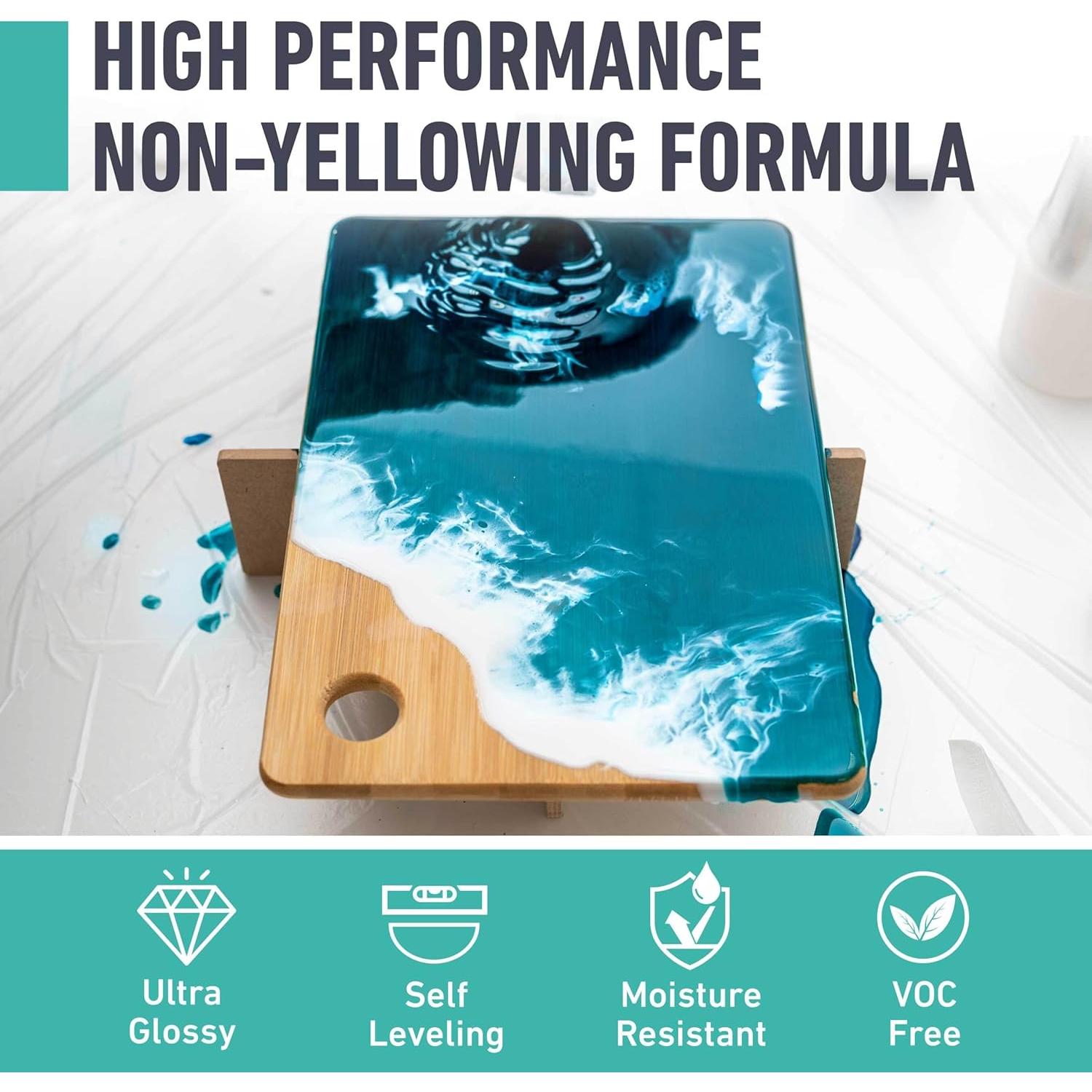 Resina Epóxica Beast Bond 1 Galón Cristal Claro Autonivelante