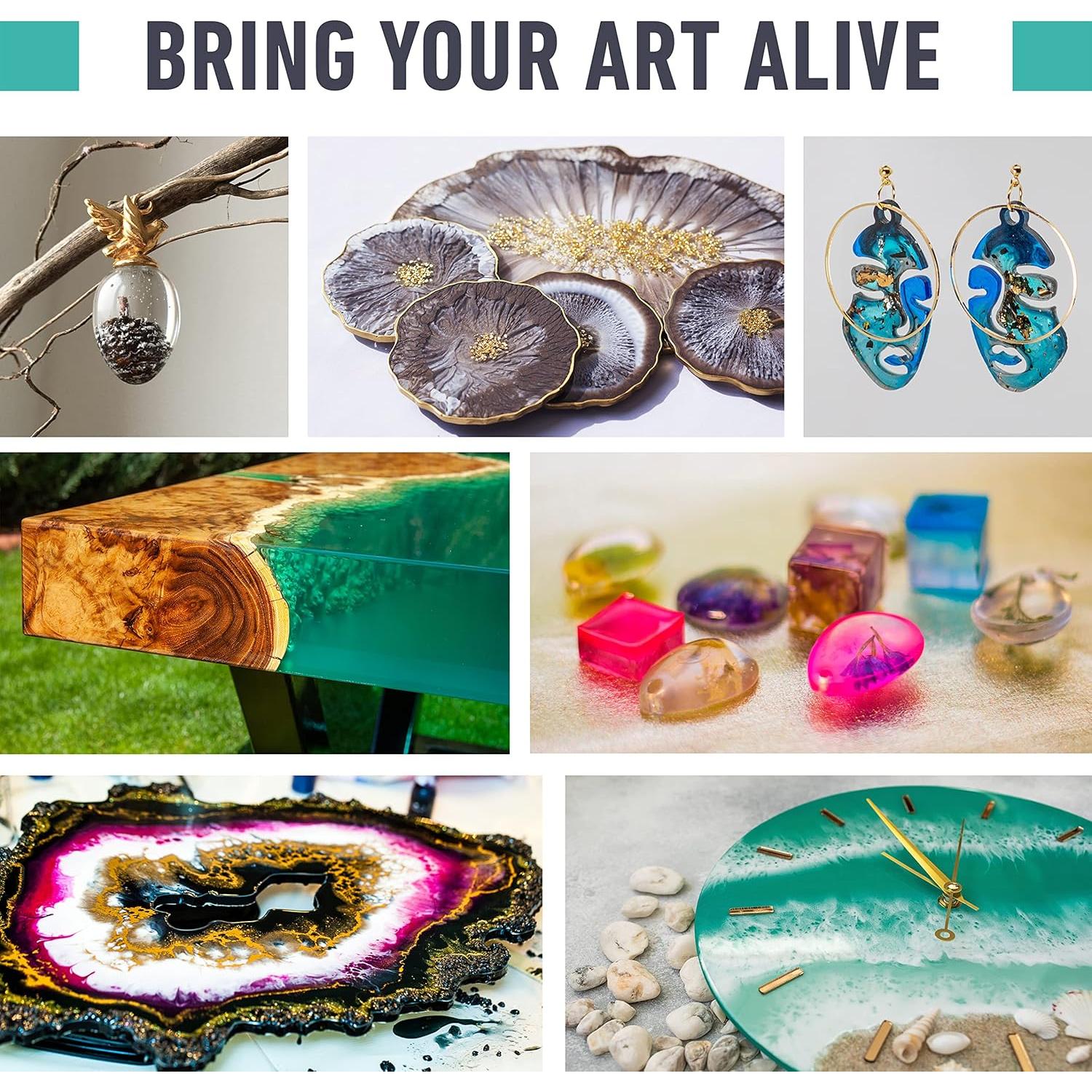 Resina Epóxica Beast Bond 1 Galón Cristal Claro Autonivelante