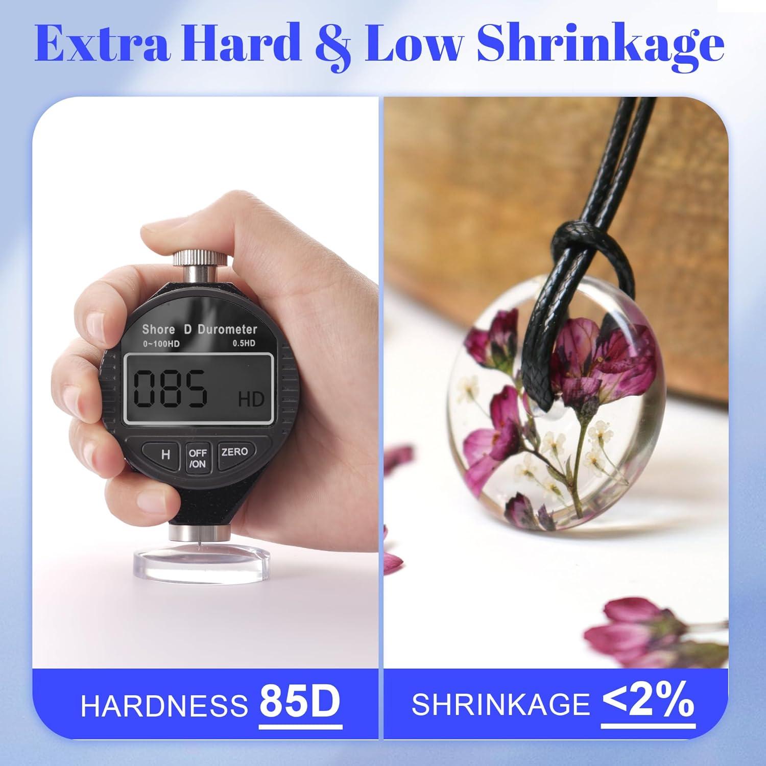 Resina UV Dura 1000g Bsrezn para Fabricación de Joyas