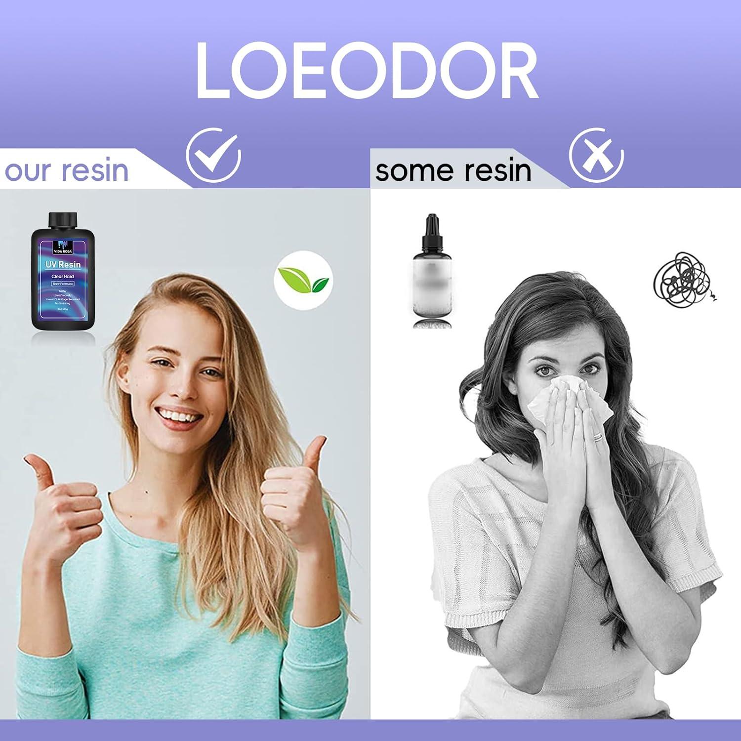 Resina UV VidaRosa 100g - Cristal Claro, Curado Rápido, Bajo Olor