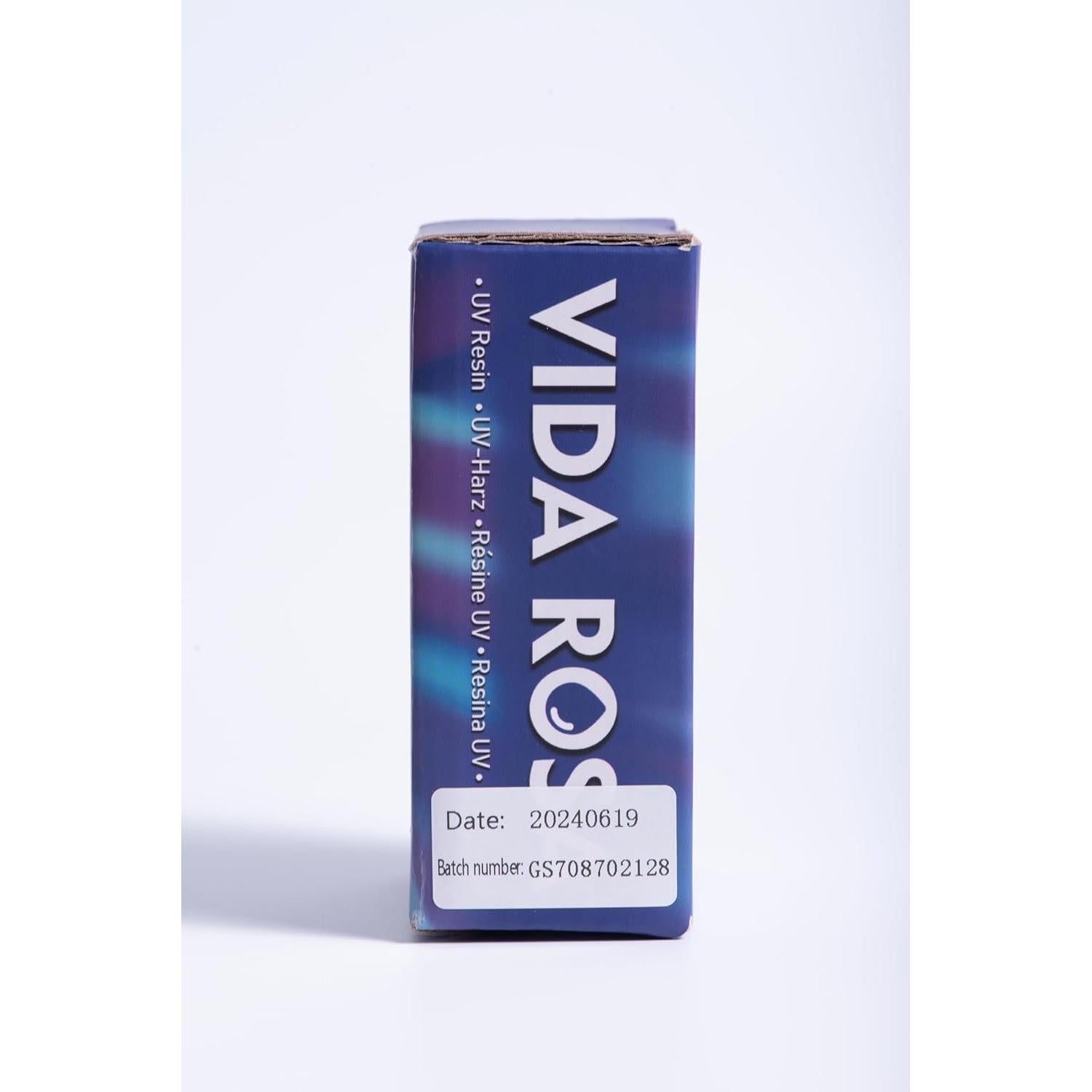 Resina UV VidaRosa 100g - Cristal Claro, Curado Rápido, Bajo Olor