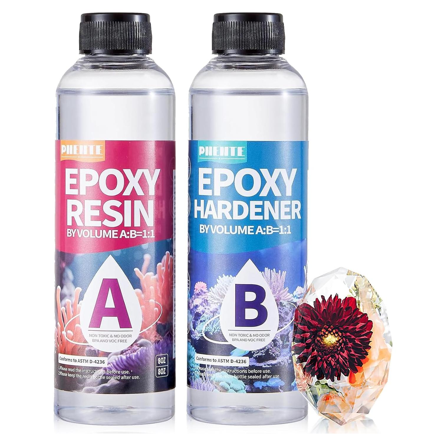 Resina Epóxica Pnente 473ml Autonivelante UV 5 Años