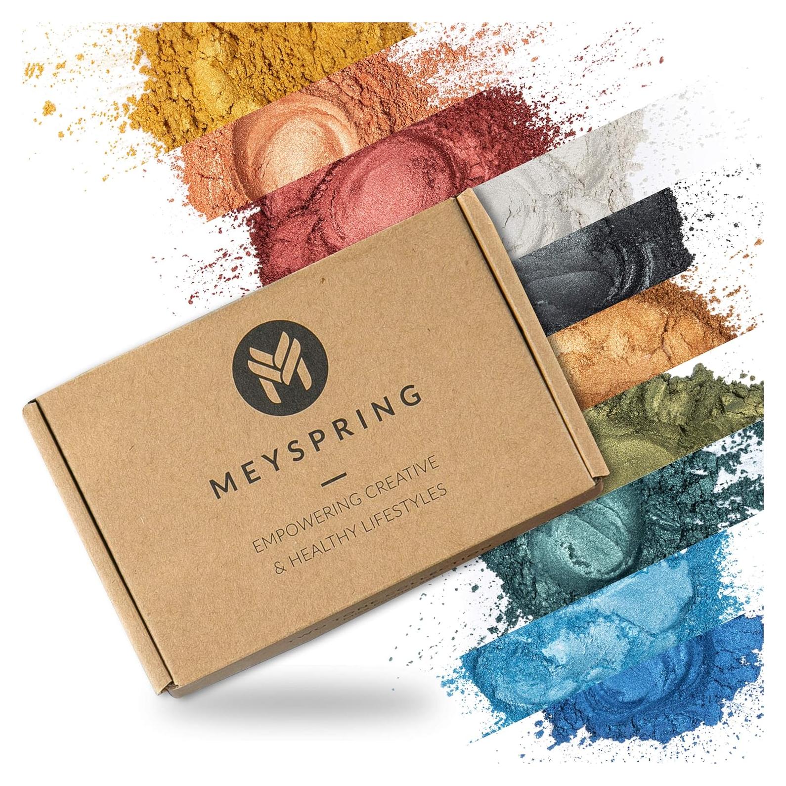 Polvo de Mica MEYSPRING para Resina Epóxica - 100g Multicolor