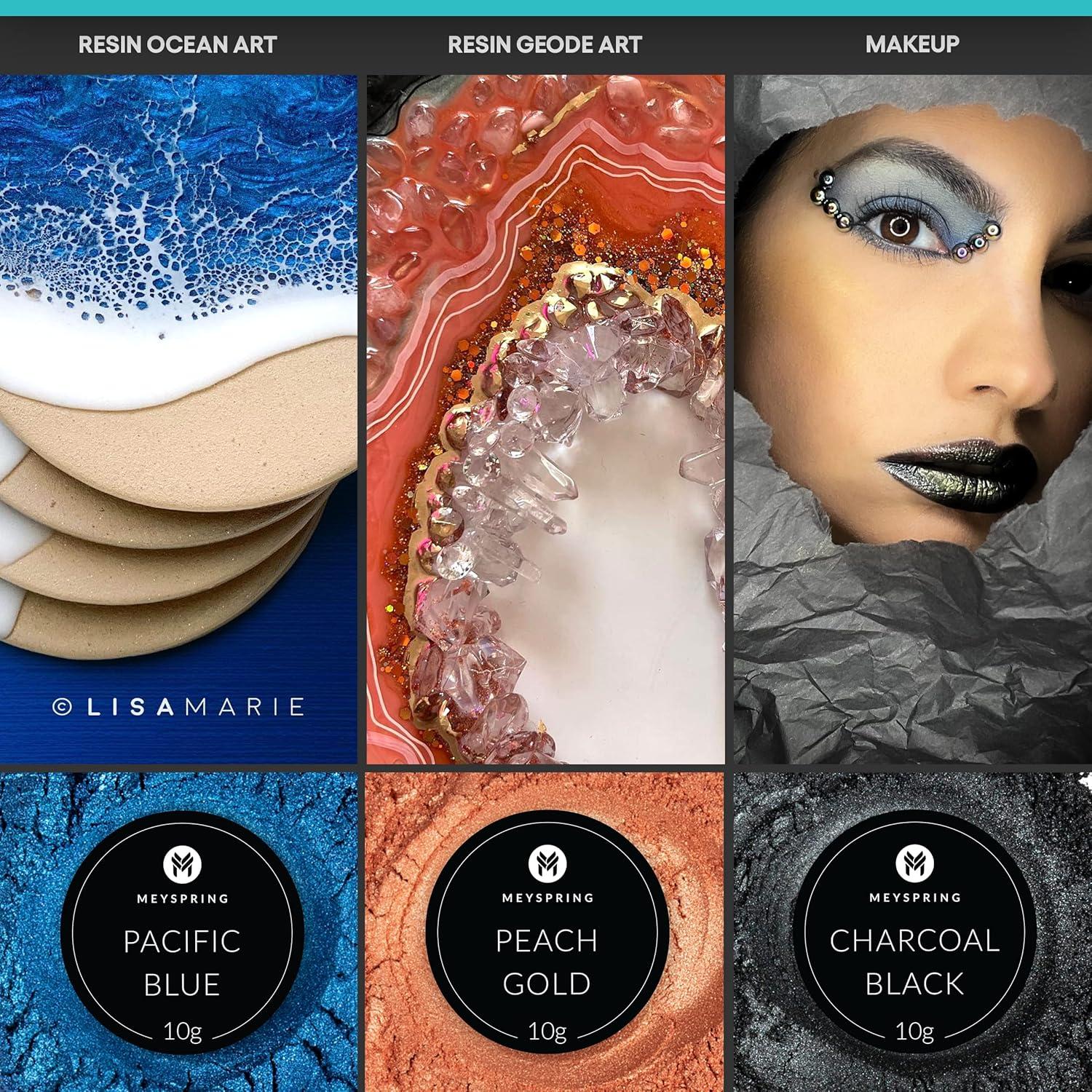 Polvo de Mica MEYSPRING para Resina Epóxica - 100g Multicolor