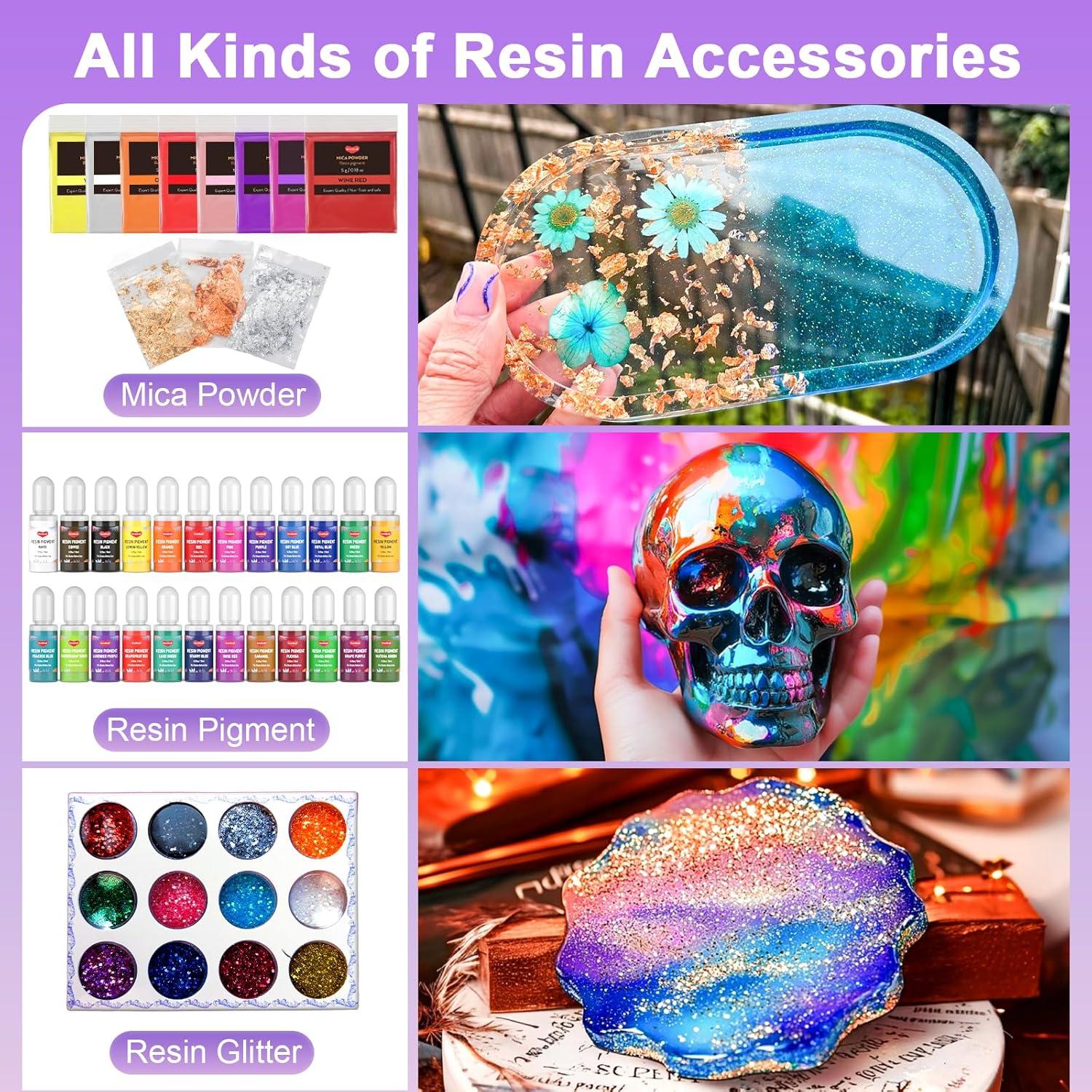 Kit de Resina Epóxica Smallbudi 2 Galones - Todo Incluido