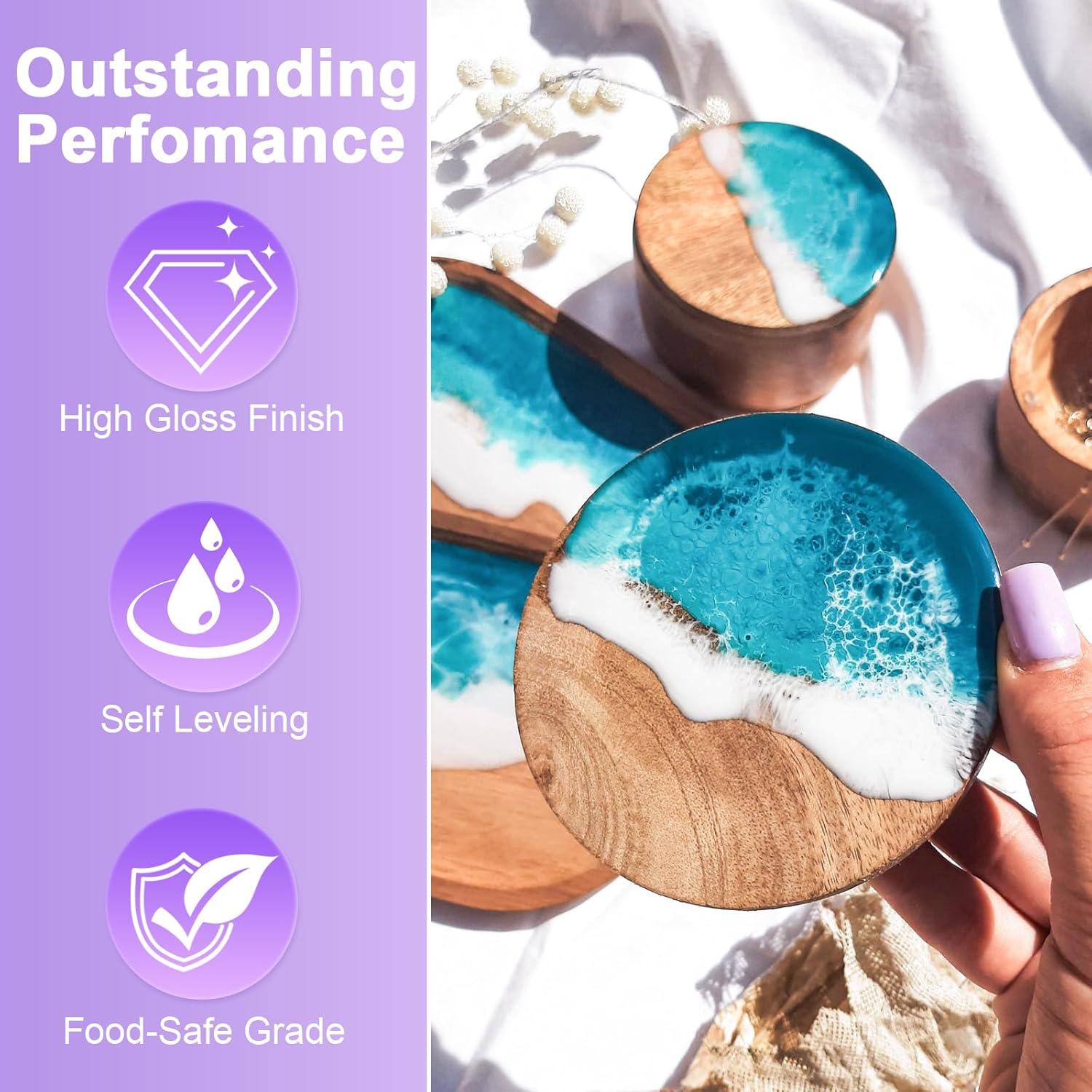 Kit de Resina Epóxica Smallbudi 2 Galones - Todo Incluido