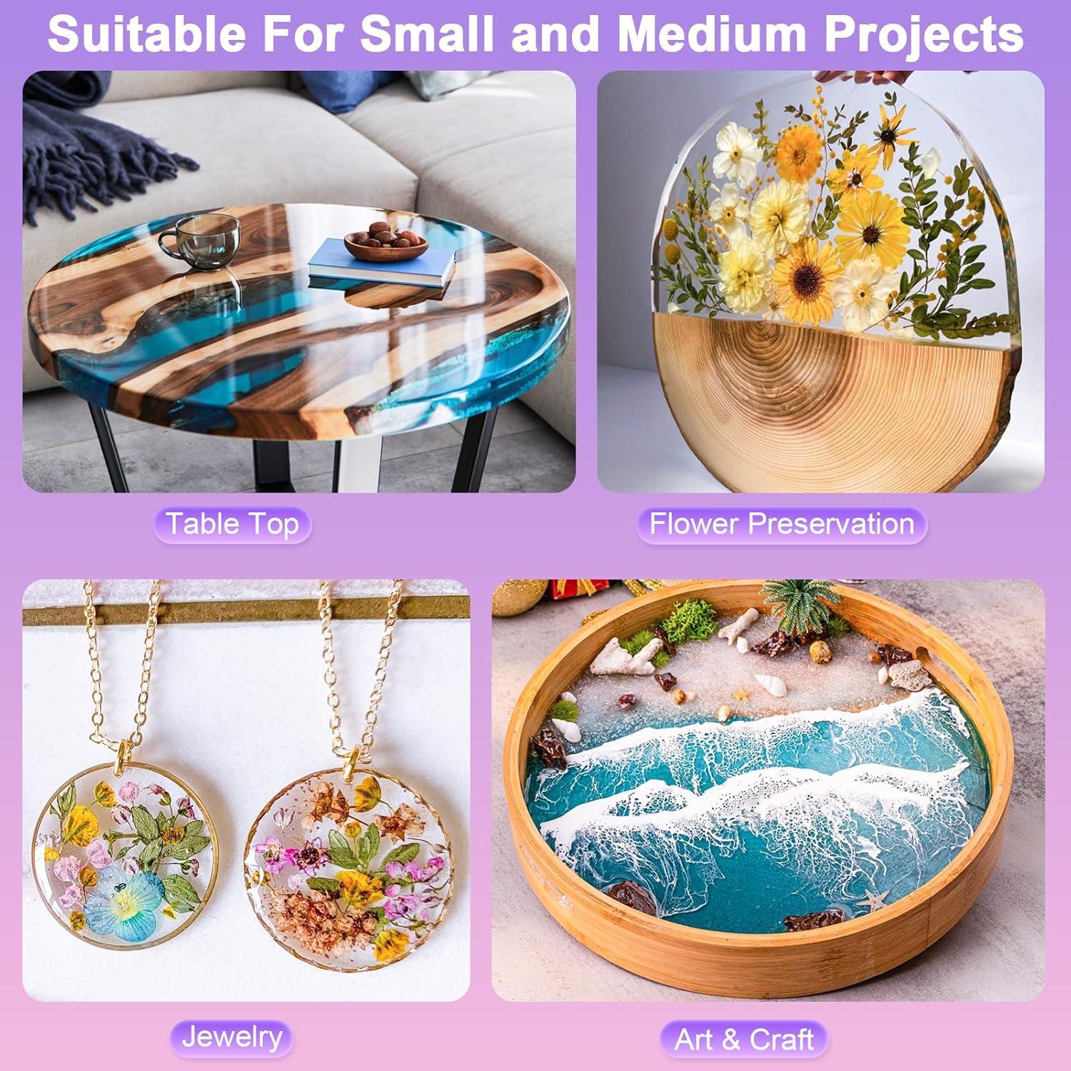 Kit de Resina Epóxica Smallbudi 2 Galones - Todo Incluido