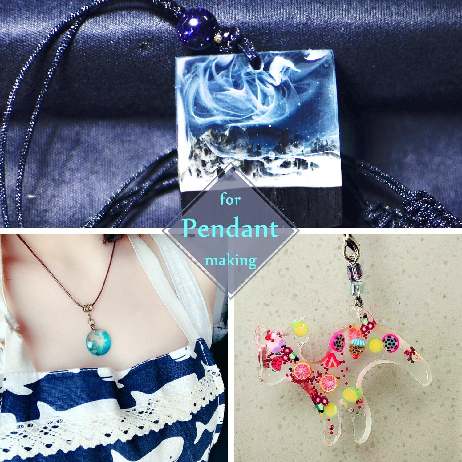 Resina UV Transparente DecorRom 120g para Joyería y Manualidades