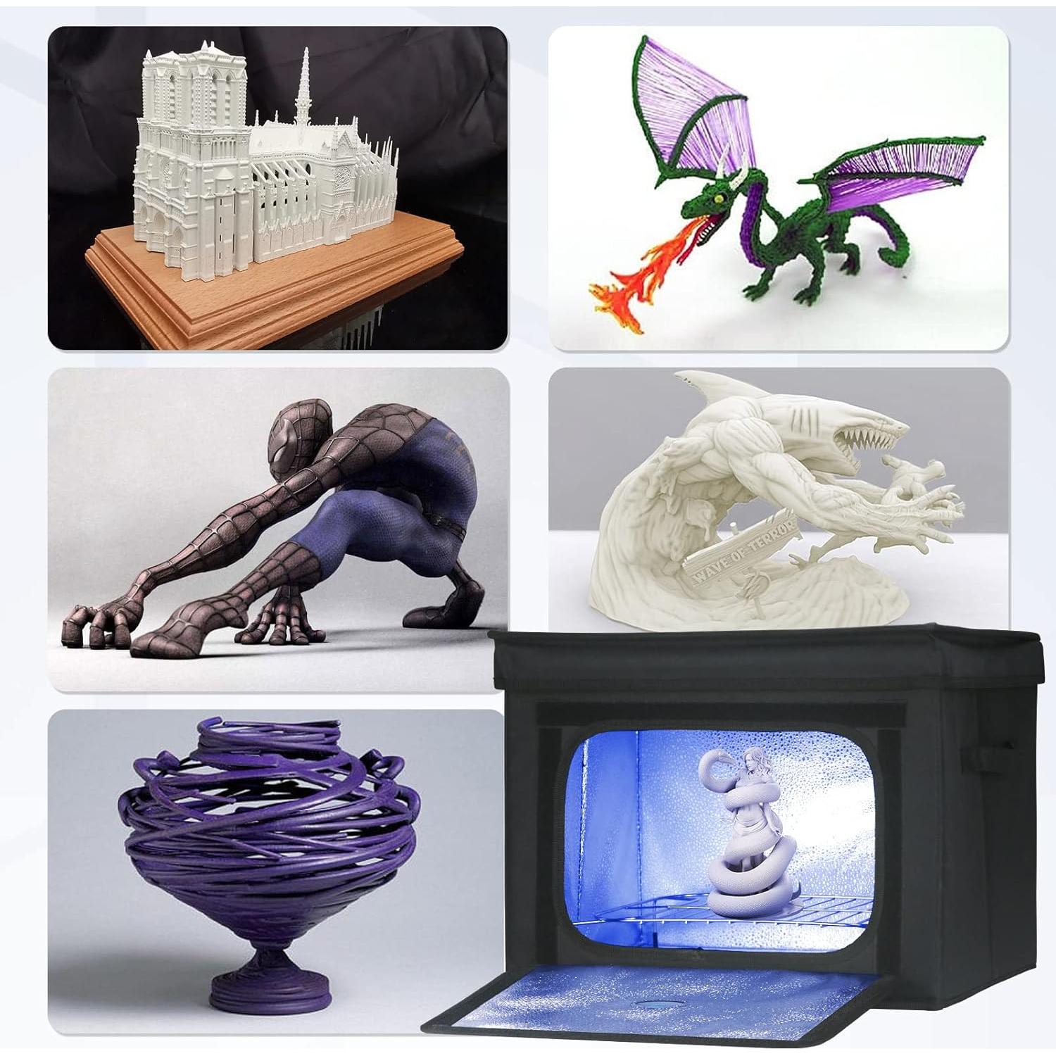 Kit de Curado de Resina UV Hypool 365nm para Impresora 3D