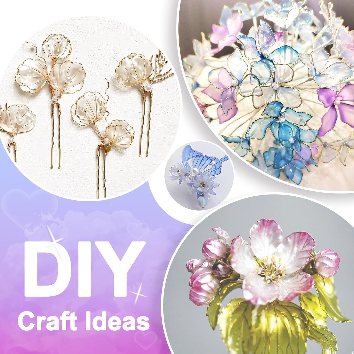 Kit de Resina UV Teexpert 100g para Joyería y Flores DIY