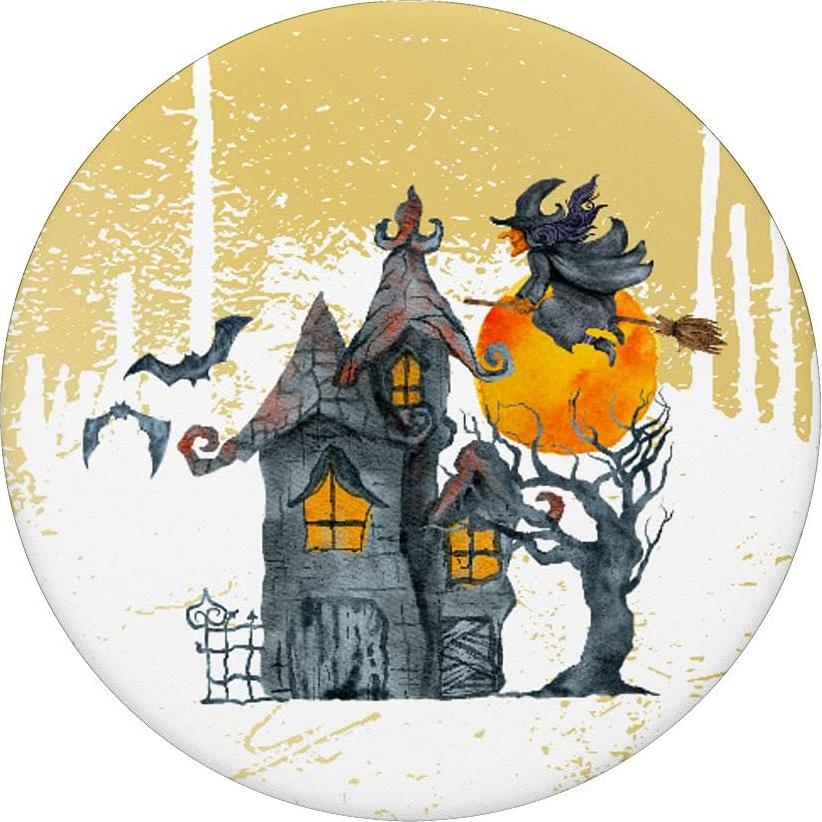 PopSockets Halloween Casa Espeluznante Murciélagos 10.9x8.6cm