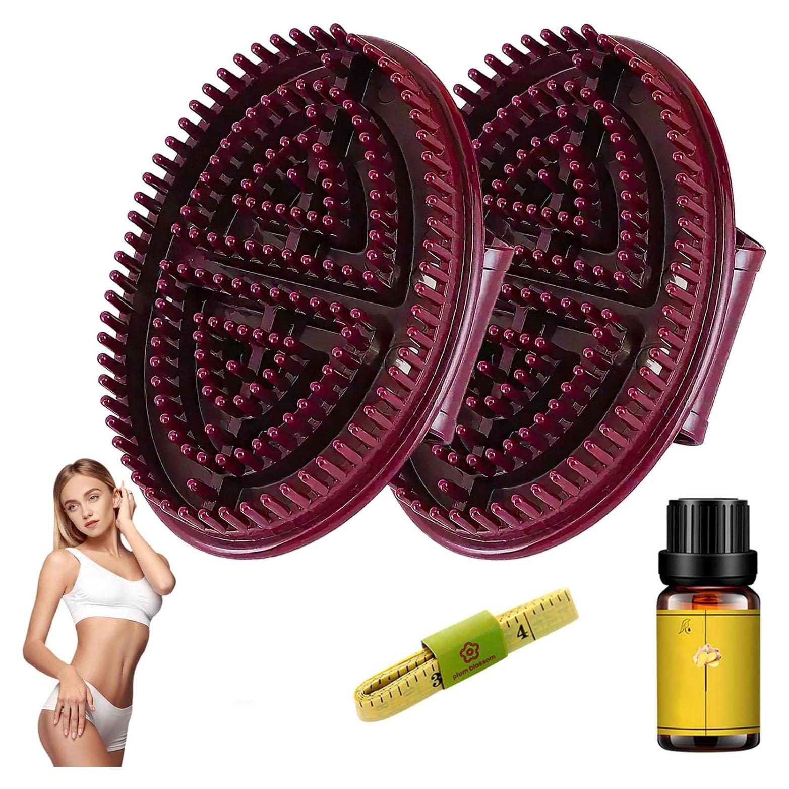 Cepillo de Masaje Meridian 2 Piezas para Relajación Corporal