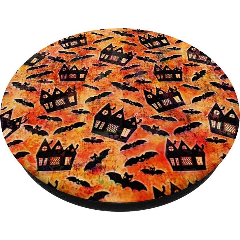 PopSockets Grip Halloween Casa y Murciélagos 13.6g