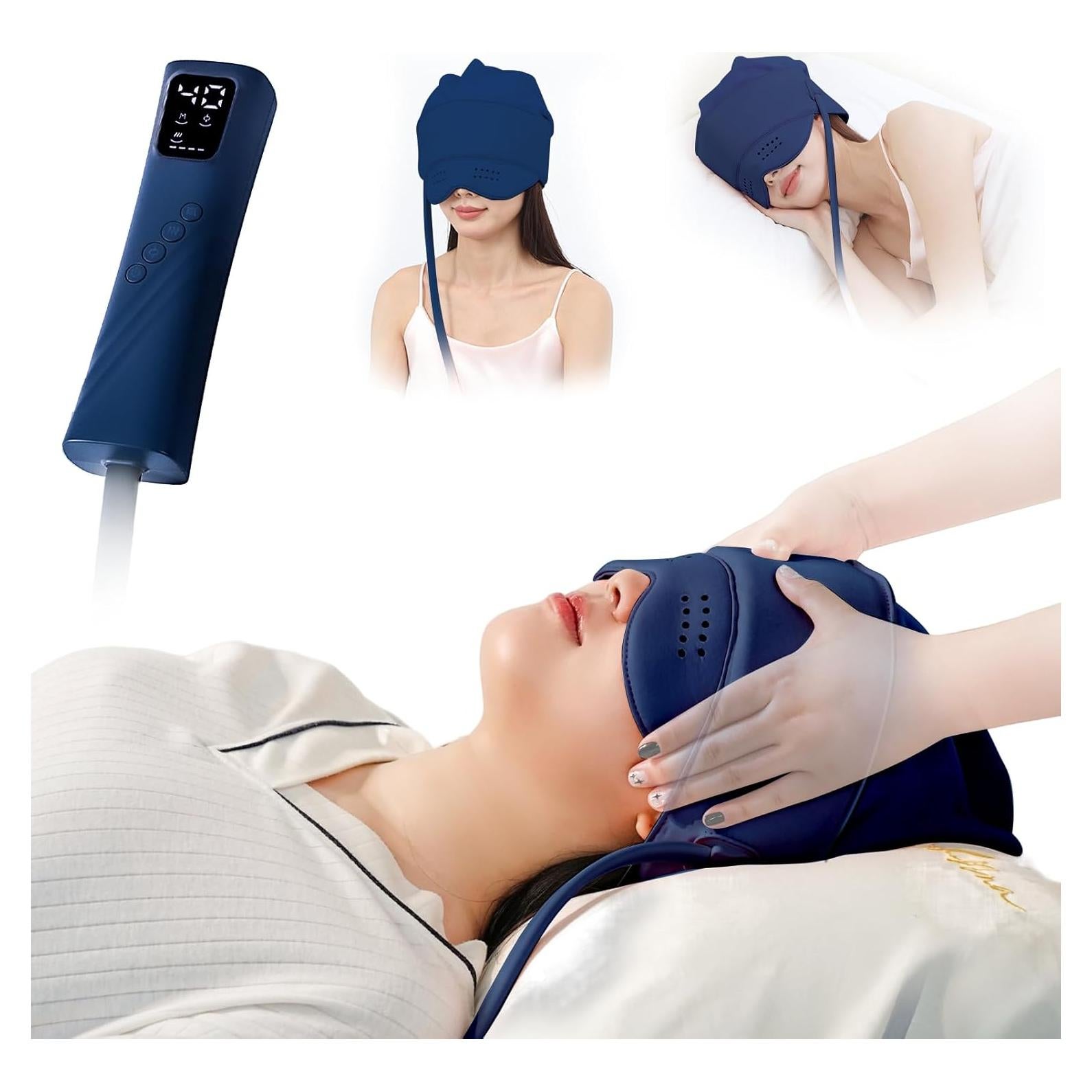 Masajeador de Cabeza y Ojos TEMPTIPS JK-02 Recargable