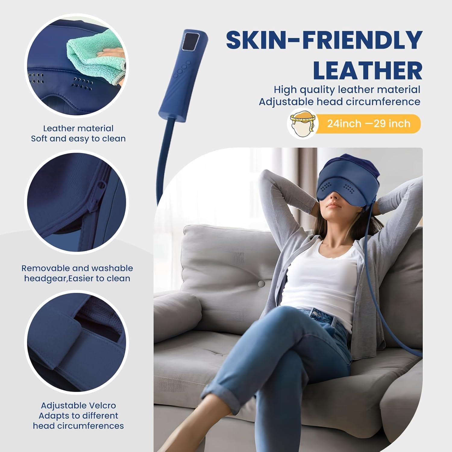 Masajeador de Cabeza y Ojos TEMPTIPS JK-02 Recargable