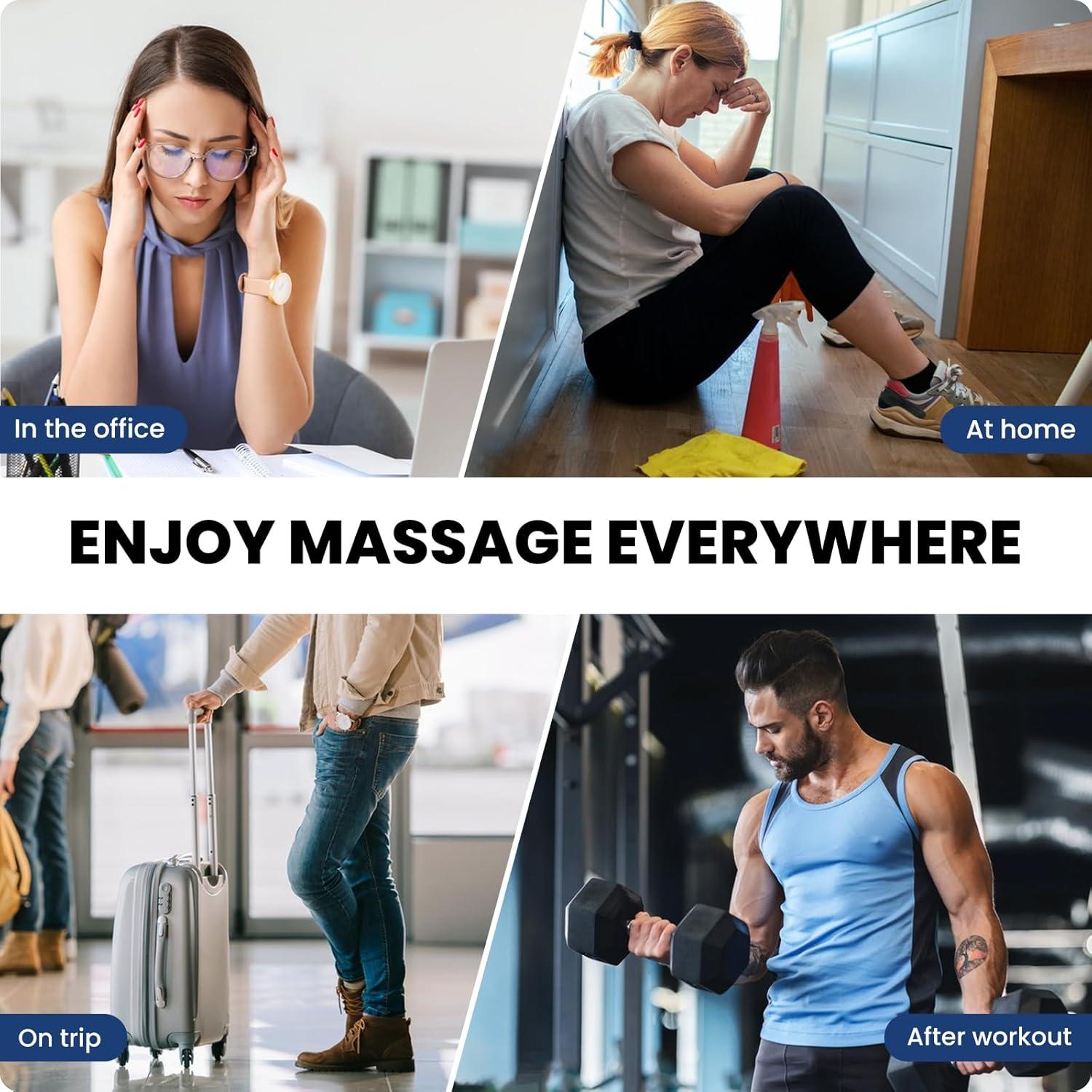 Masajeador de Cabeza y Ojos TEMPTIPS JK-02 Recargable