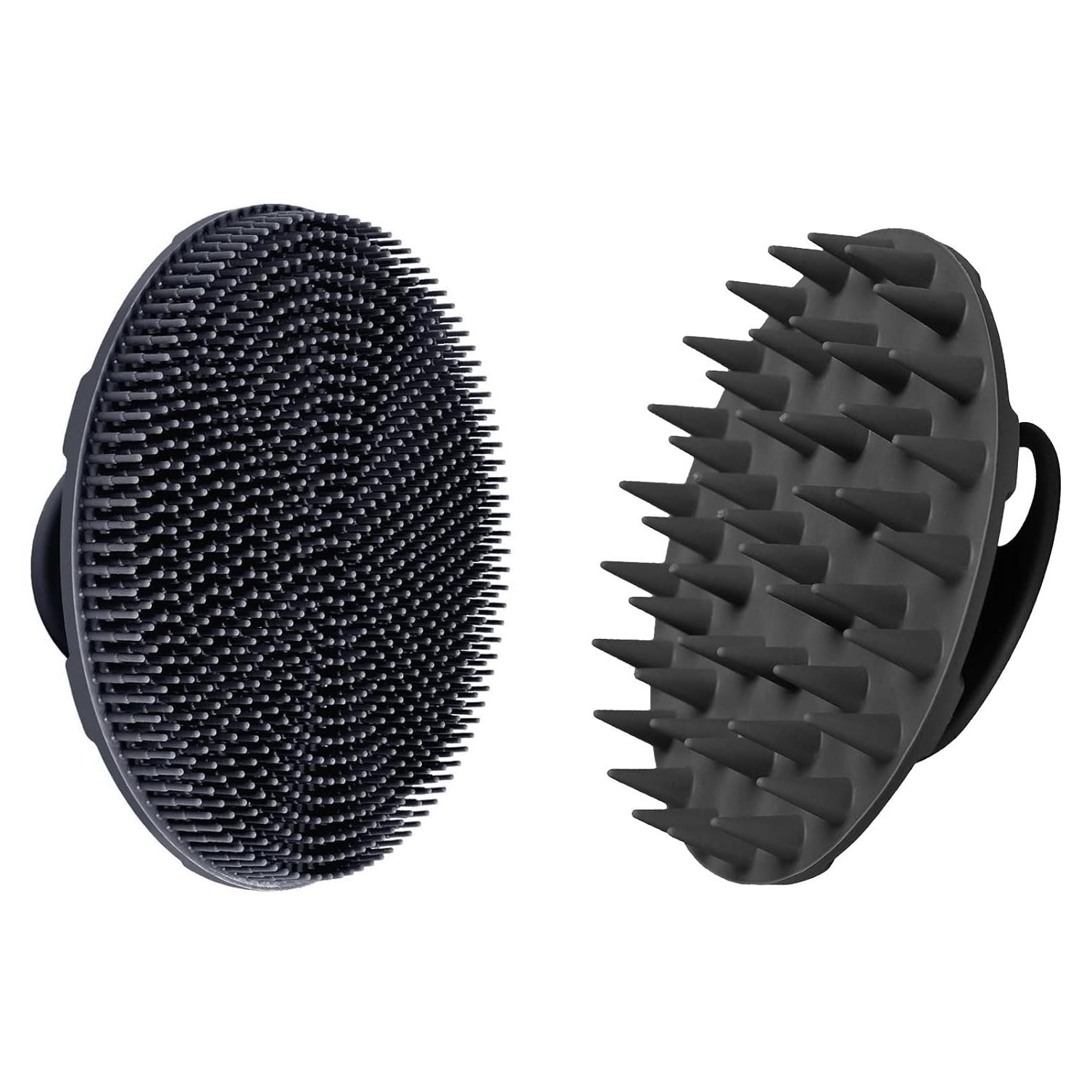 Cepillo de Cuerpo de Silicona INNERNEED para Masaje Cuero Cabelludo