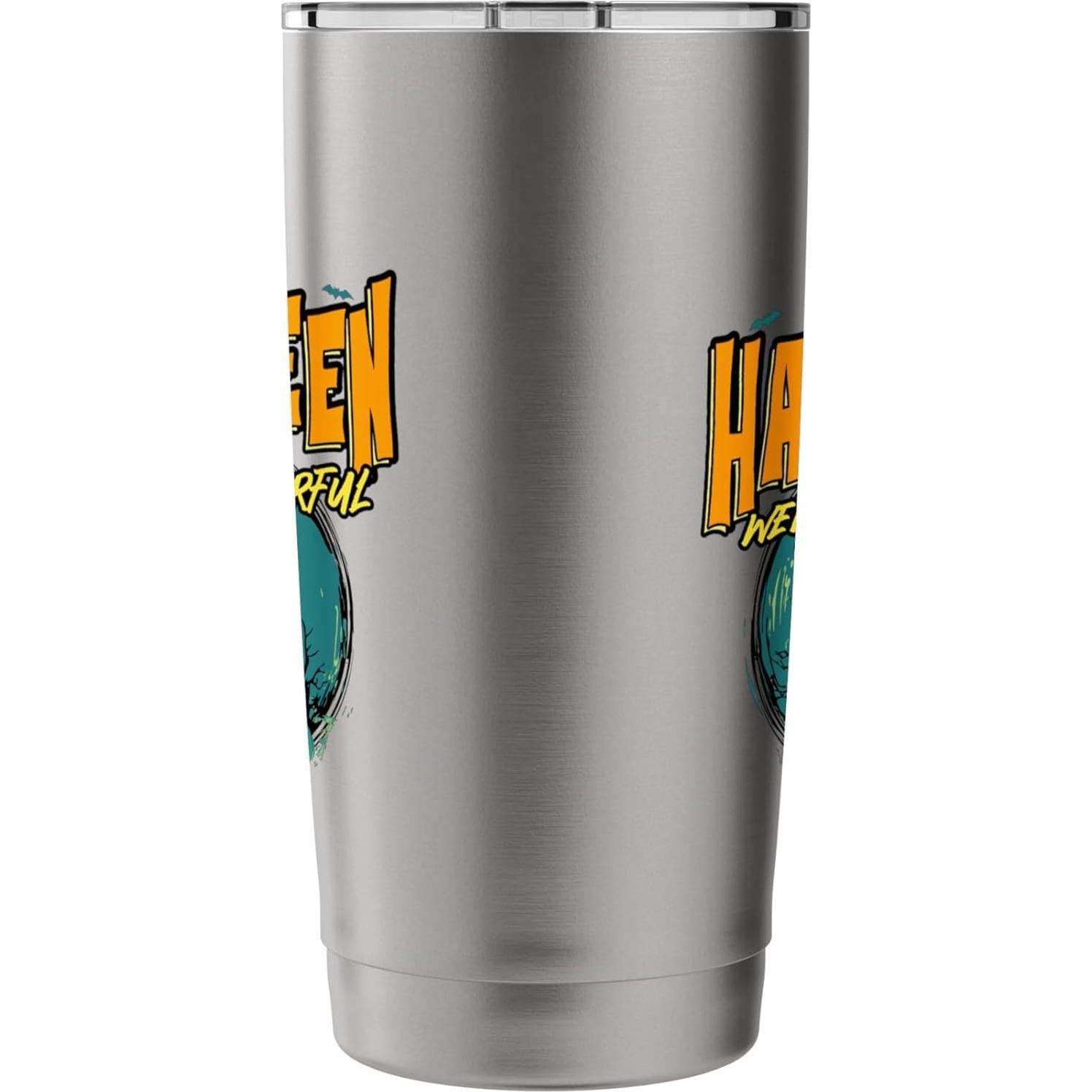 Vaso Térmico Acero Inoxidable 20 oz Halloween Murciélagos