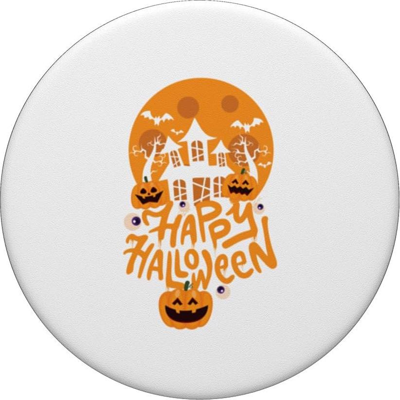 PopSockets Halloween Murciélagos Casa Embrujada Estándar