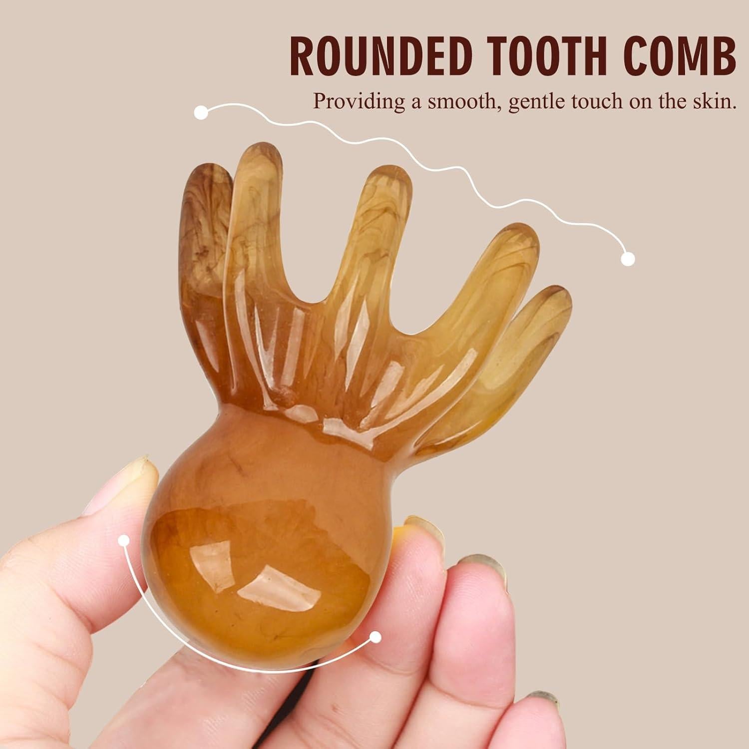 Masajeadores de Cuero Cabelludo AGLOO - 2 Pcs Resina 22.86cm