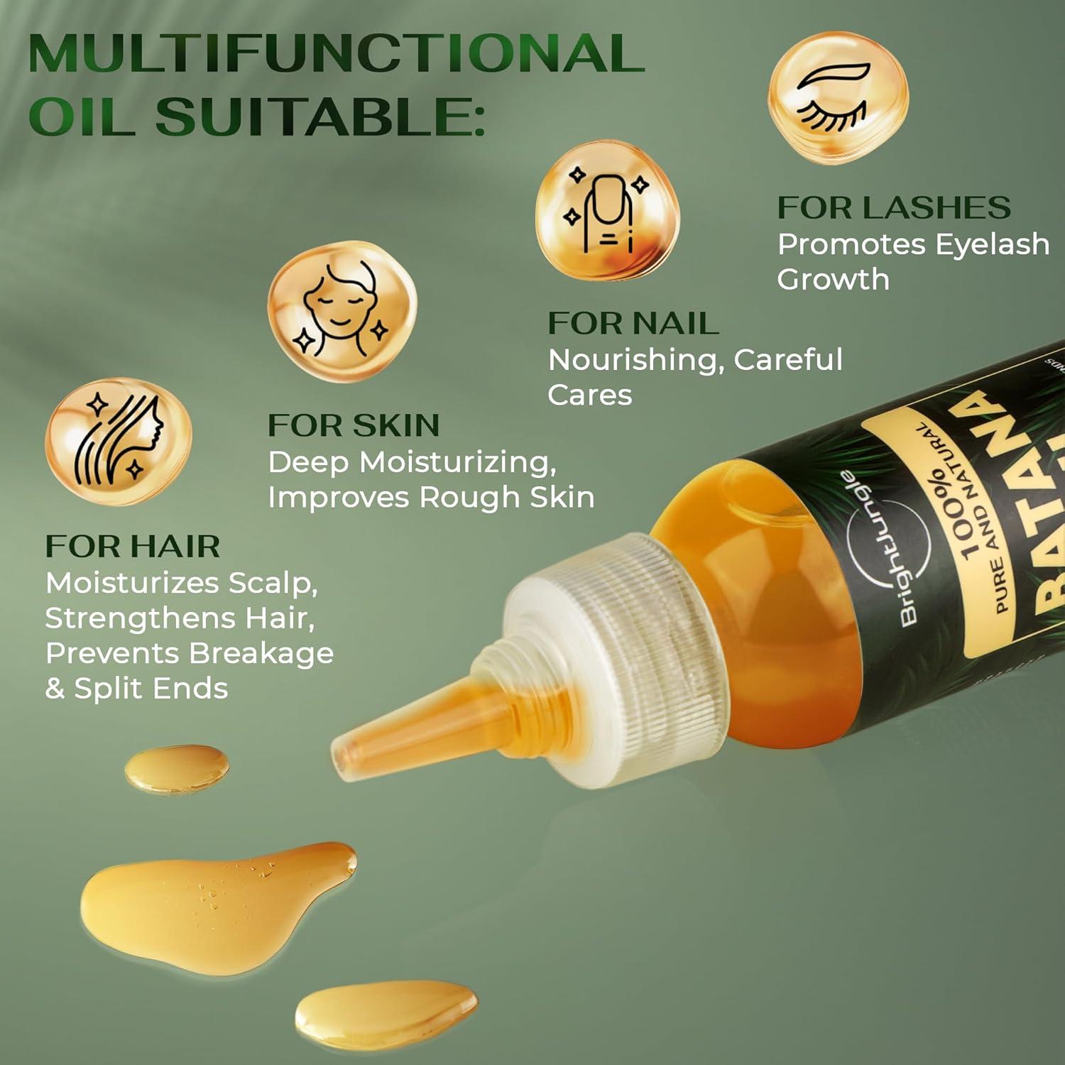 Aceite de Batana y Romero BrightJungle 118 ml - Crecimiento Cabello