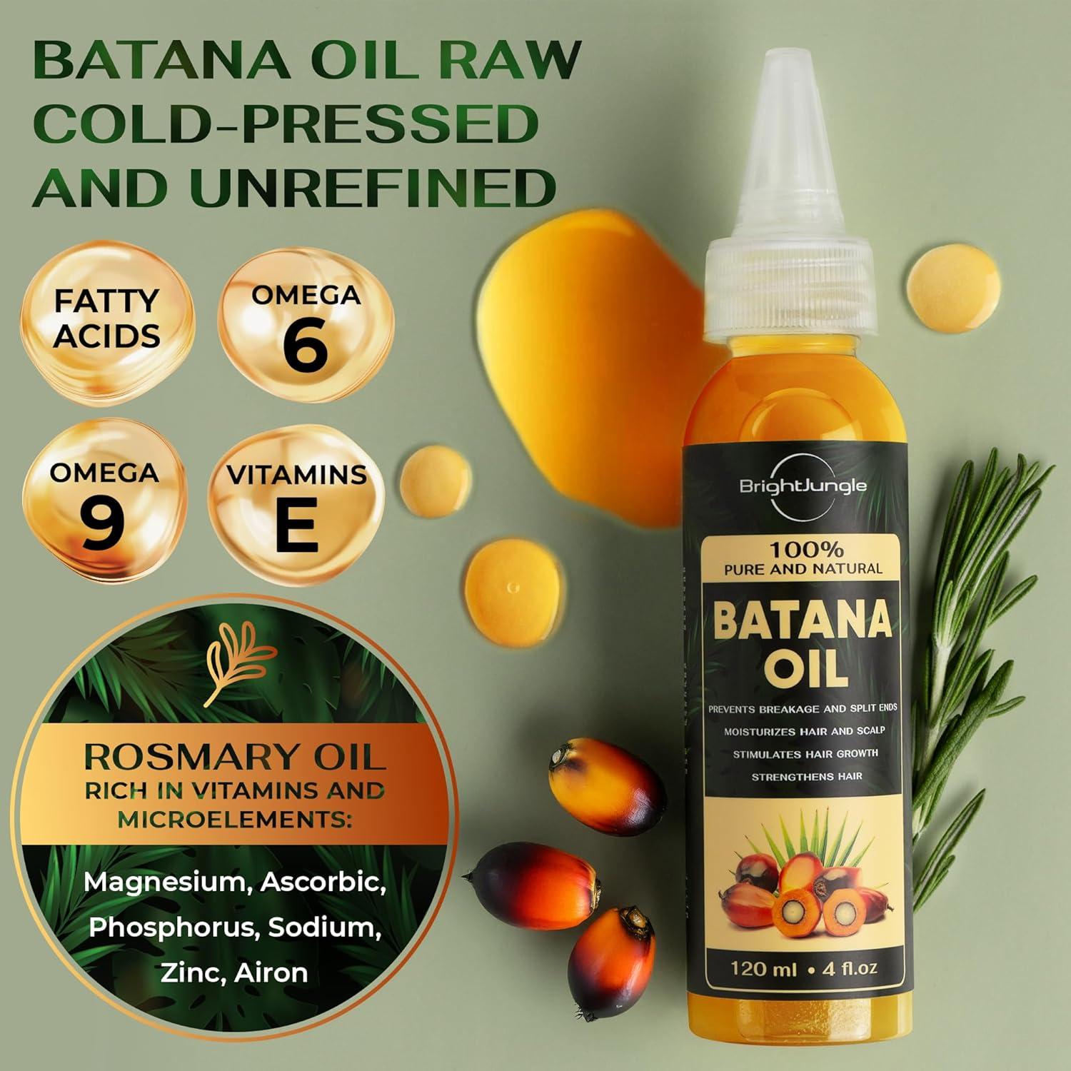 Aceite de Batana y Romero BrightJungle 118 ml - Crecimiento Cabello