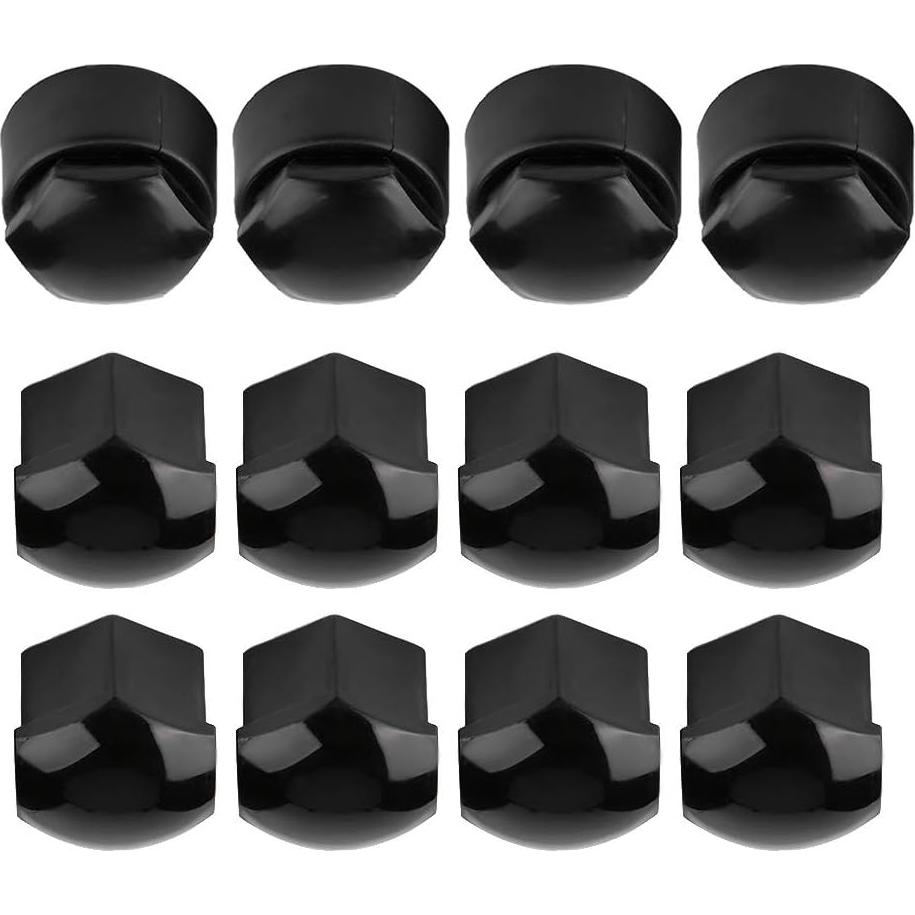 Cubiertas de Tuerca de Rueda Senyar 20pcs 17mm Anti-Robo Negro