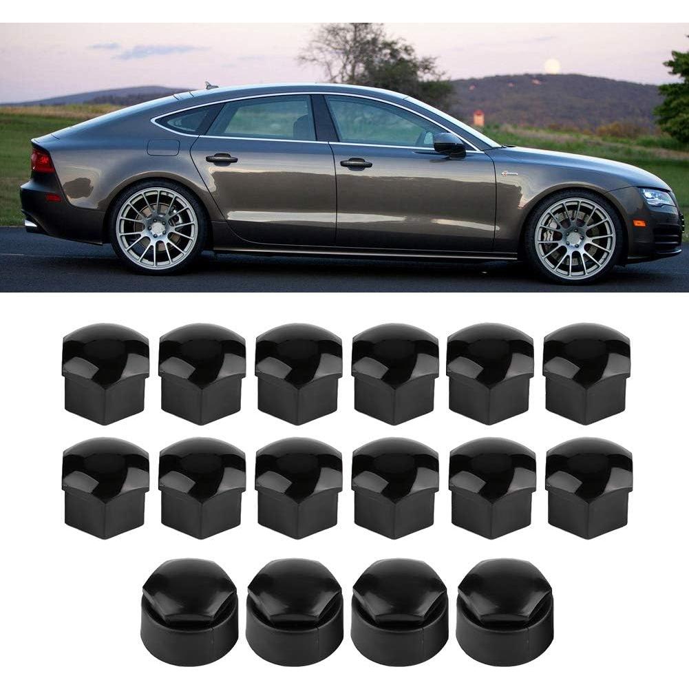 Cubiertas de Tuerca de Rueda Senyar 20pcs 17mm Anti-Robo Negro