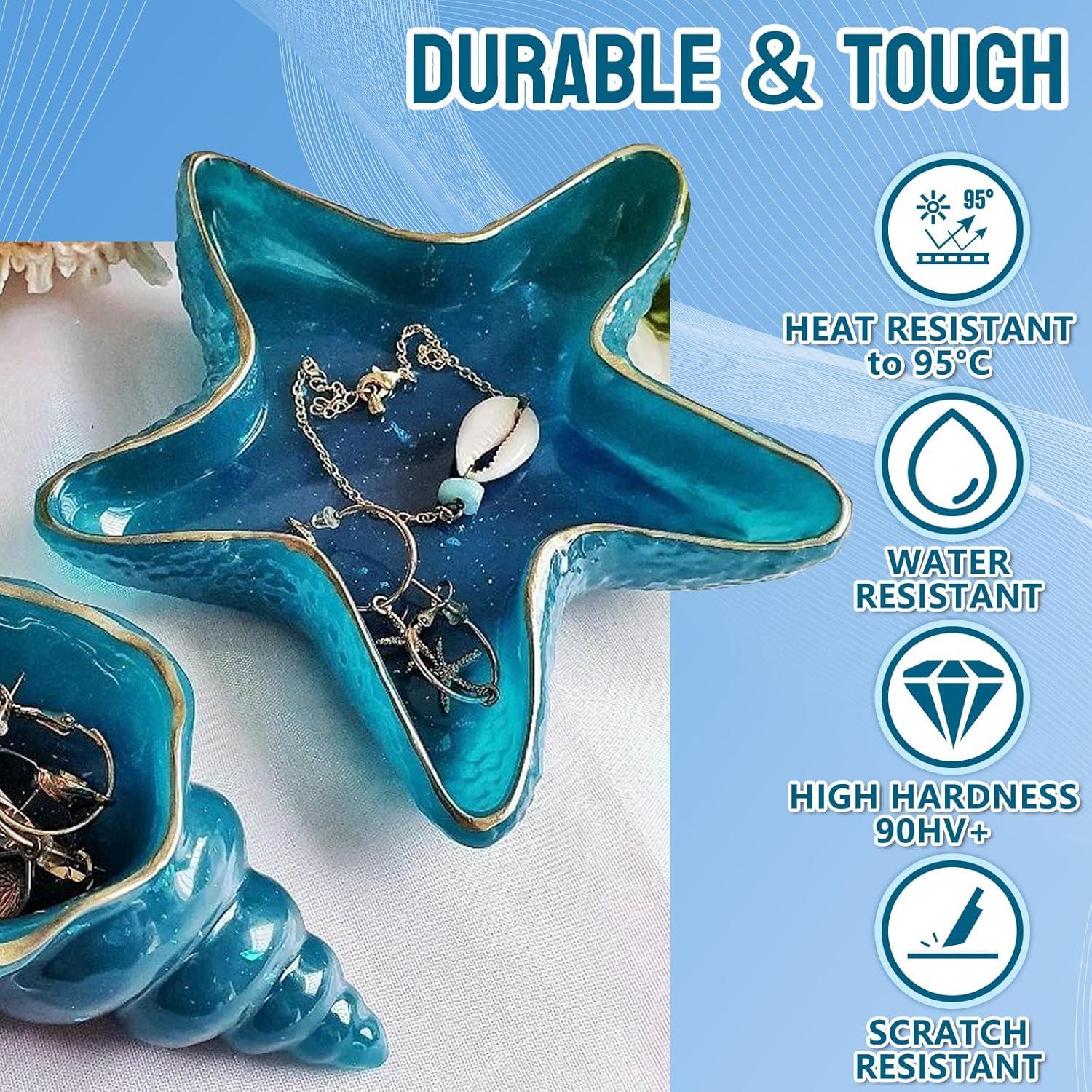 Resina Epóxica JDiction 1L Brillo Alto Autonivelante Transparente