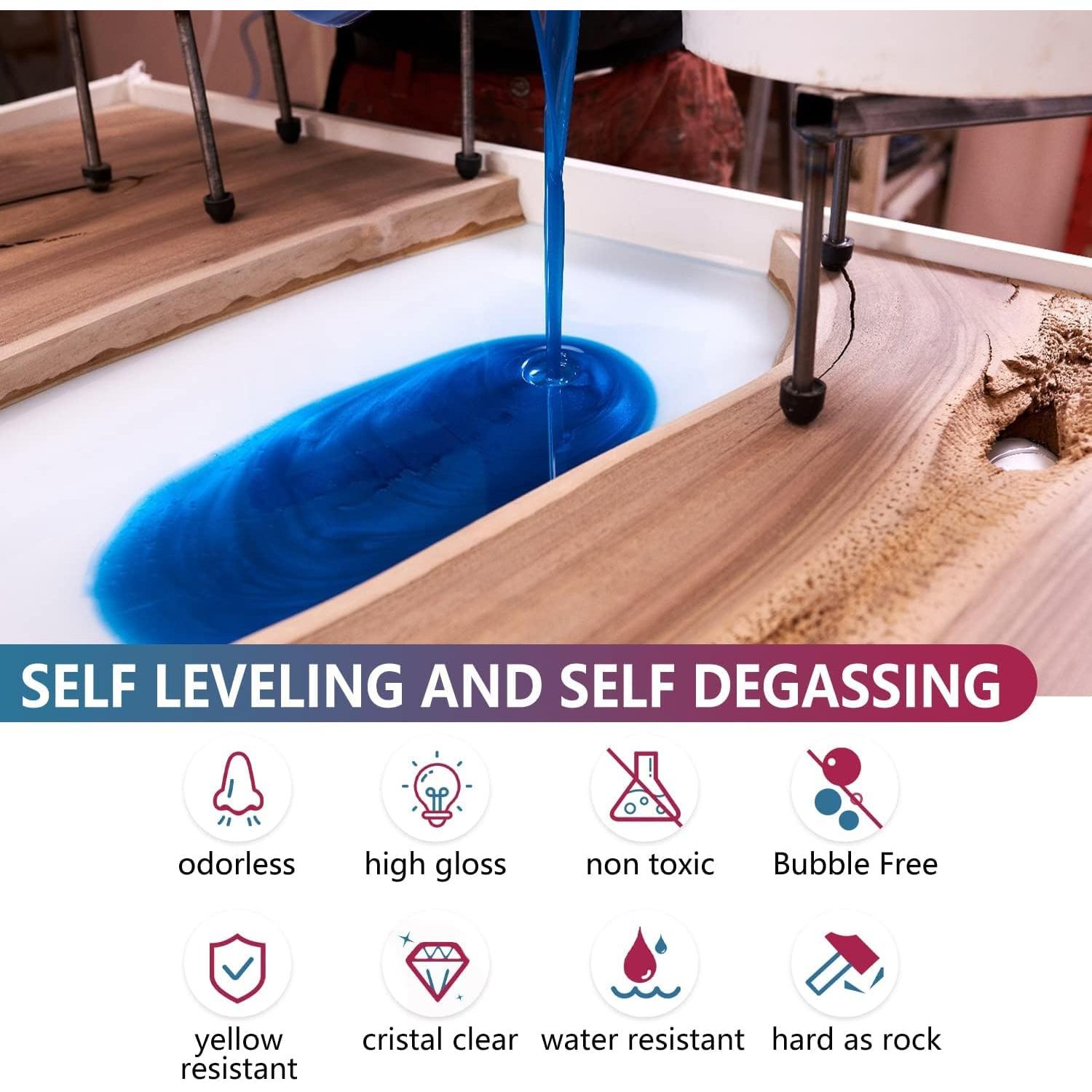 Resina Epóxica Cristalina EPRESINART 64oz - Brillo Alto, No Amarillea