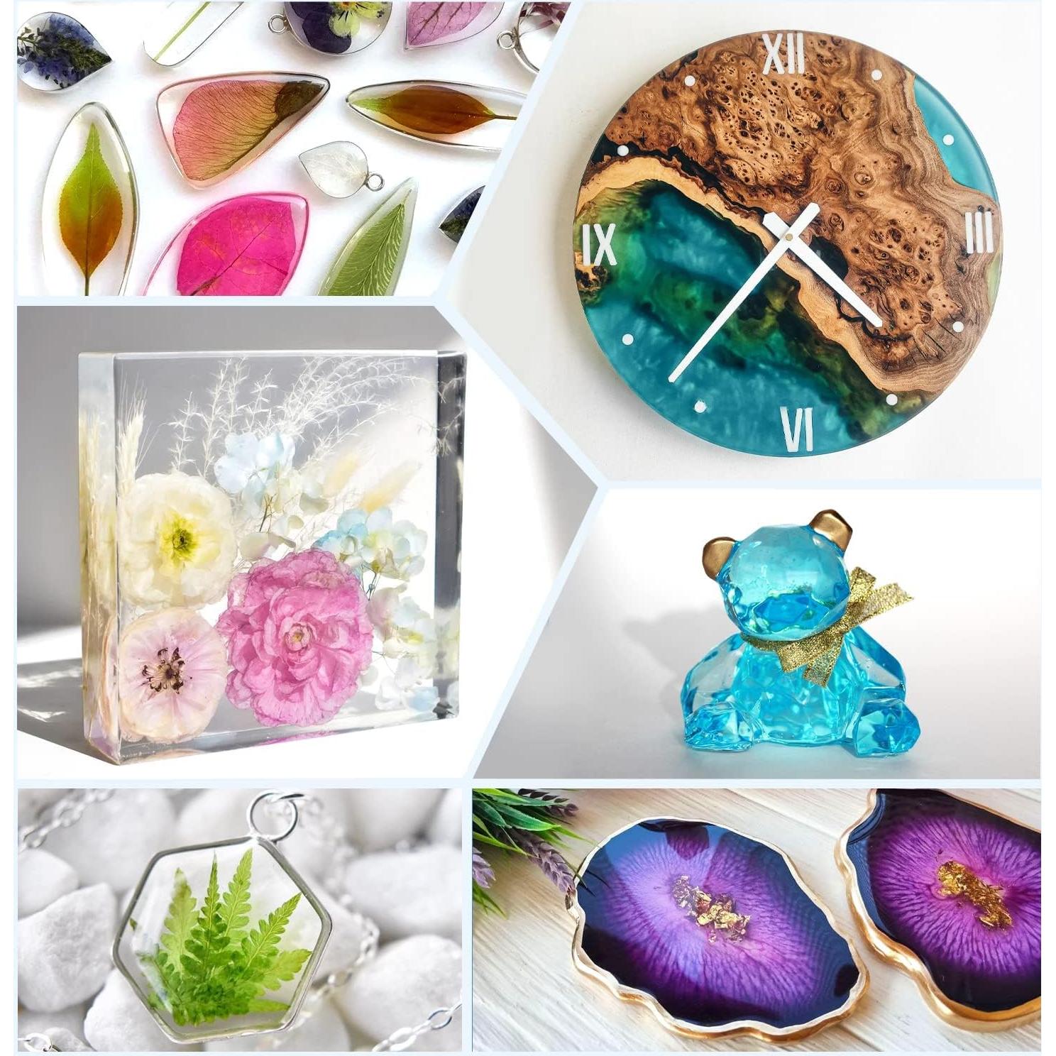 Resina Epóxica Cristalina EPRESINART 64oz - Brillo Alto, No Amarillea