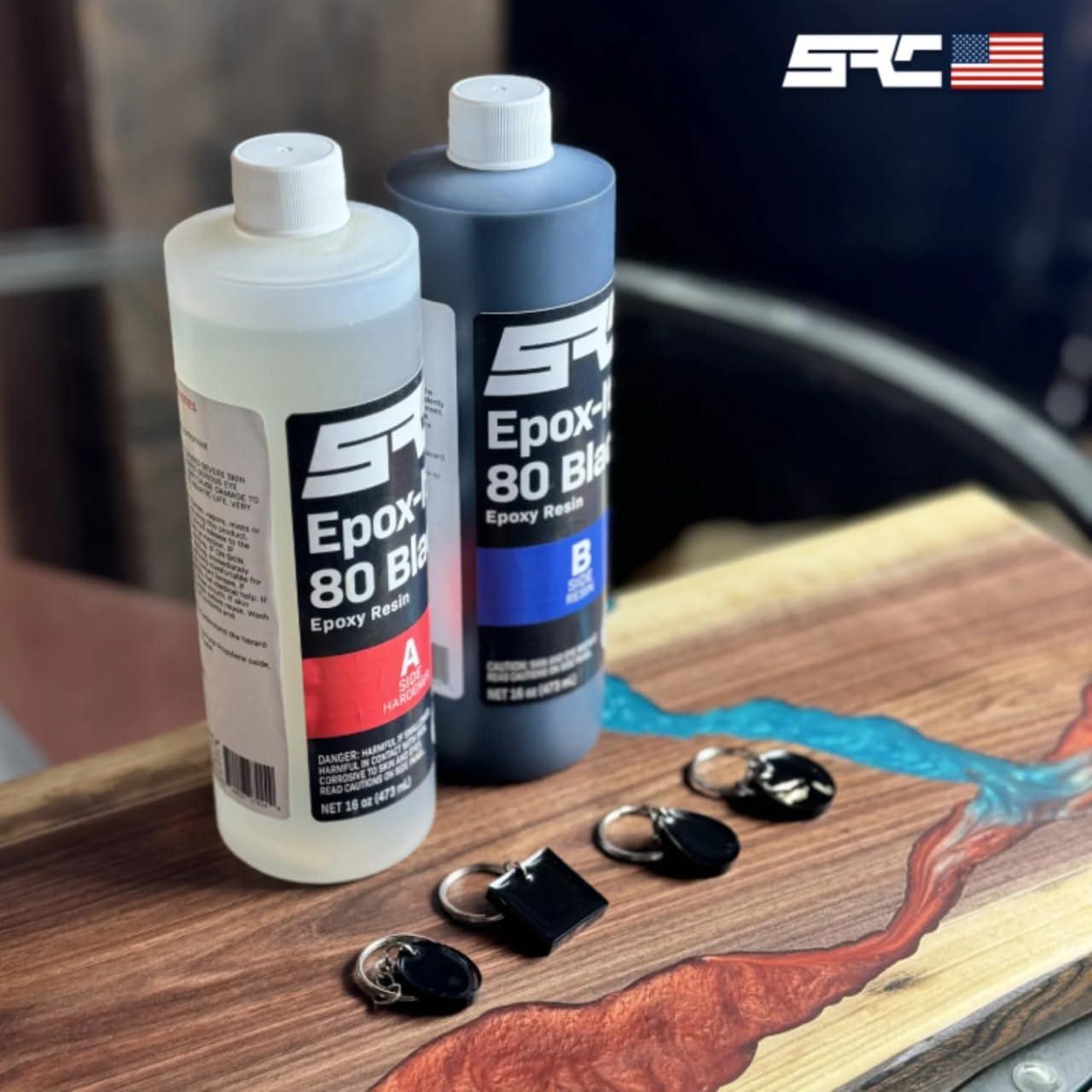 Resina Epóxica Negra 32 Oz SPRESIN - Alta Calidad para DIY