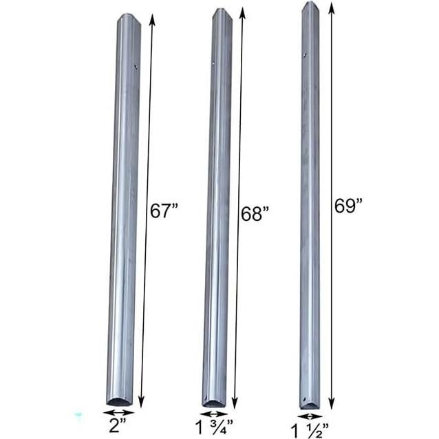 Poste Telescópico S&K para Casa de Martín Púrpura 4.57m
