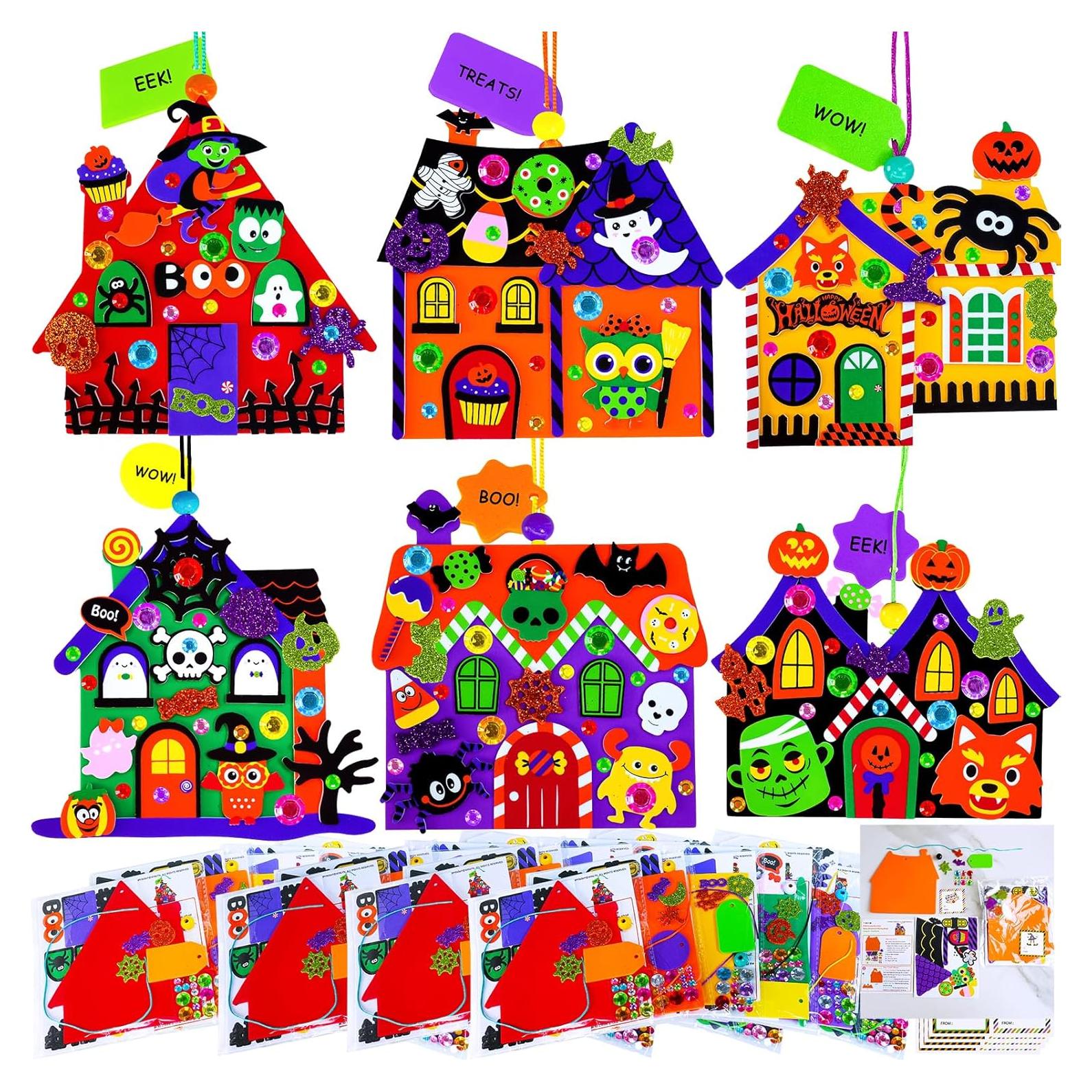 Kits de Manualidades de Halloween Winlyn - 24 Sets para Niños