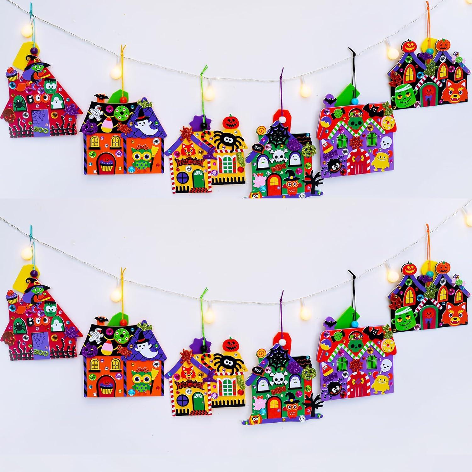 Kits de Manualidades de Halloween Winlyn - 24 Sets para Niños