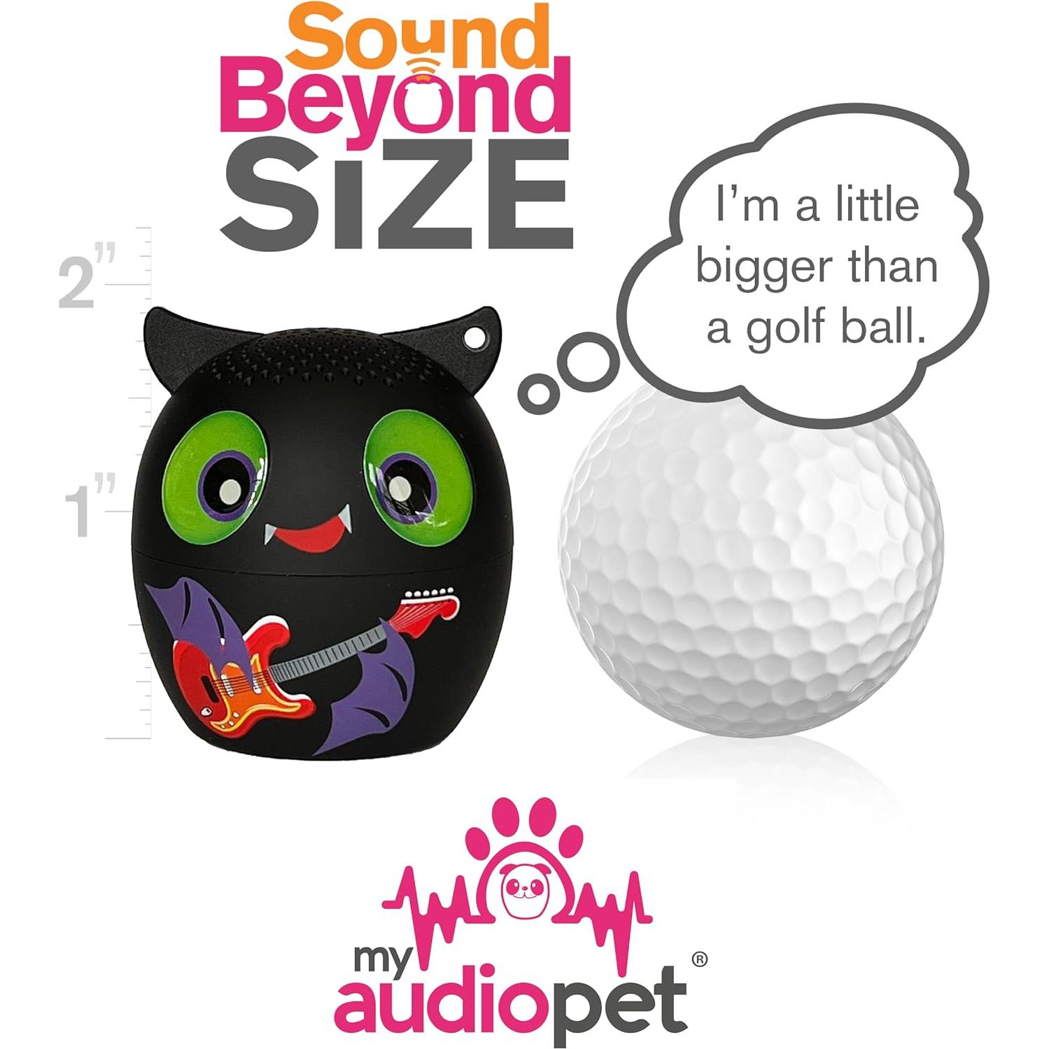 Altavoz Bluetooth Inalámbrico Mi Audio Mascota Murciélago Negro