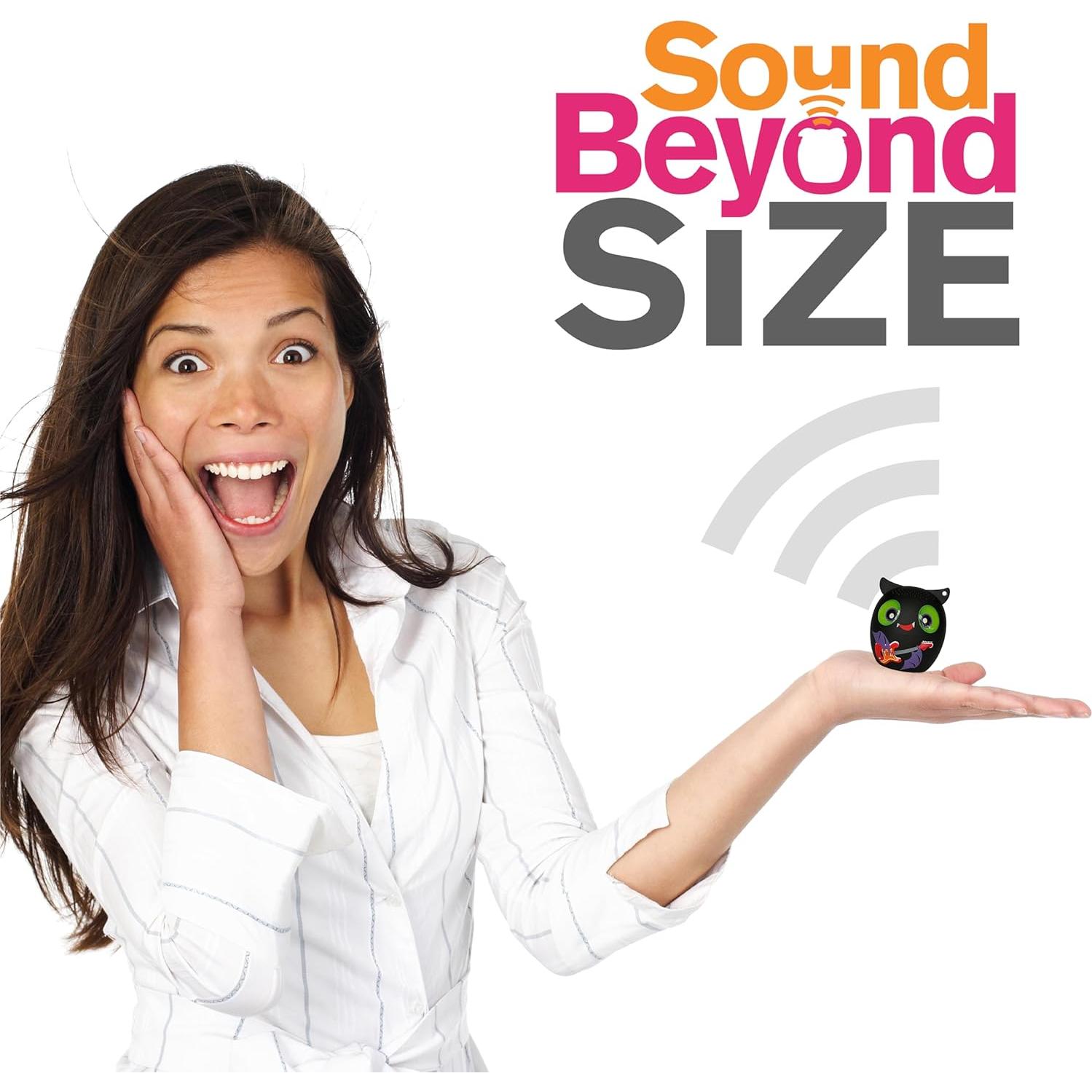 Altavoz Bluetooth Inalámbrico Mi Audio Mascota Murciélago Negro