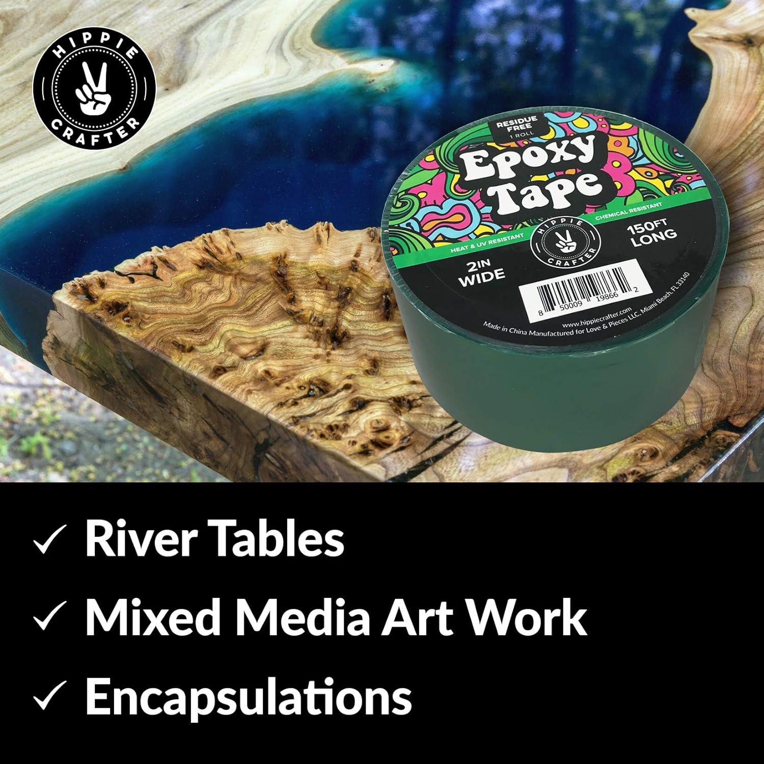 Cinta de Resina Hippie Crafter 5.08 cm x 45.72 m Resistente UV