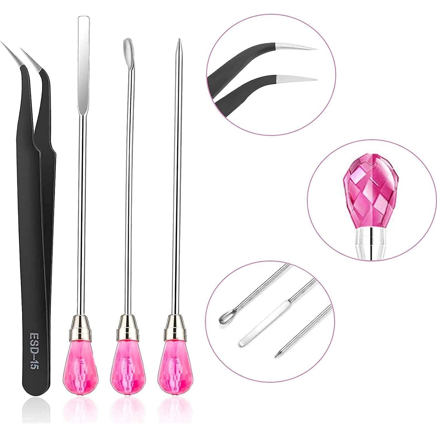 Juego de Herramientas de Resina MSDADA 11 Pcs - Portátil