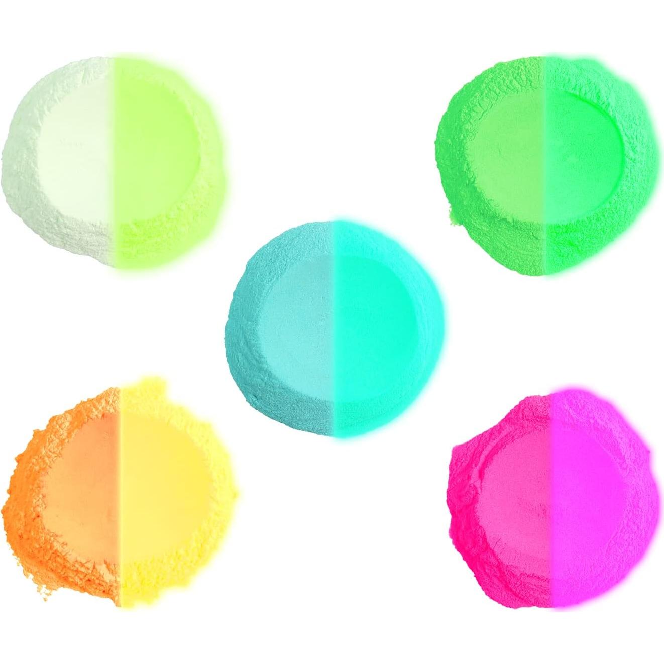 Polvo de Pigmento Brillante MARBLERS 140g - Brilla en la Oscuridad