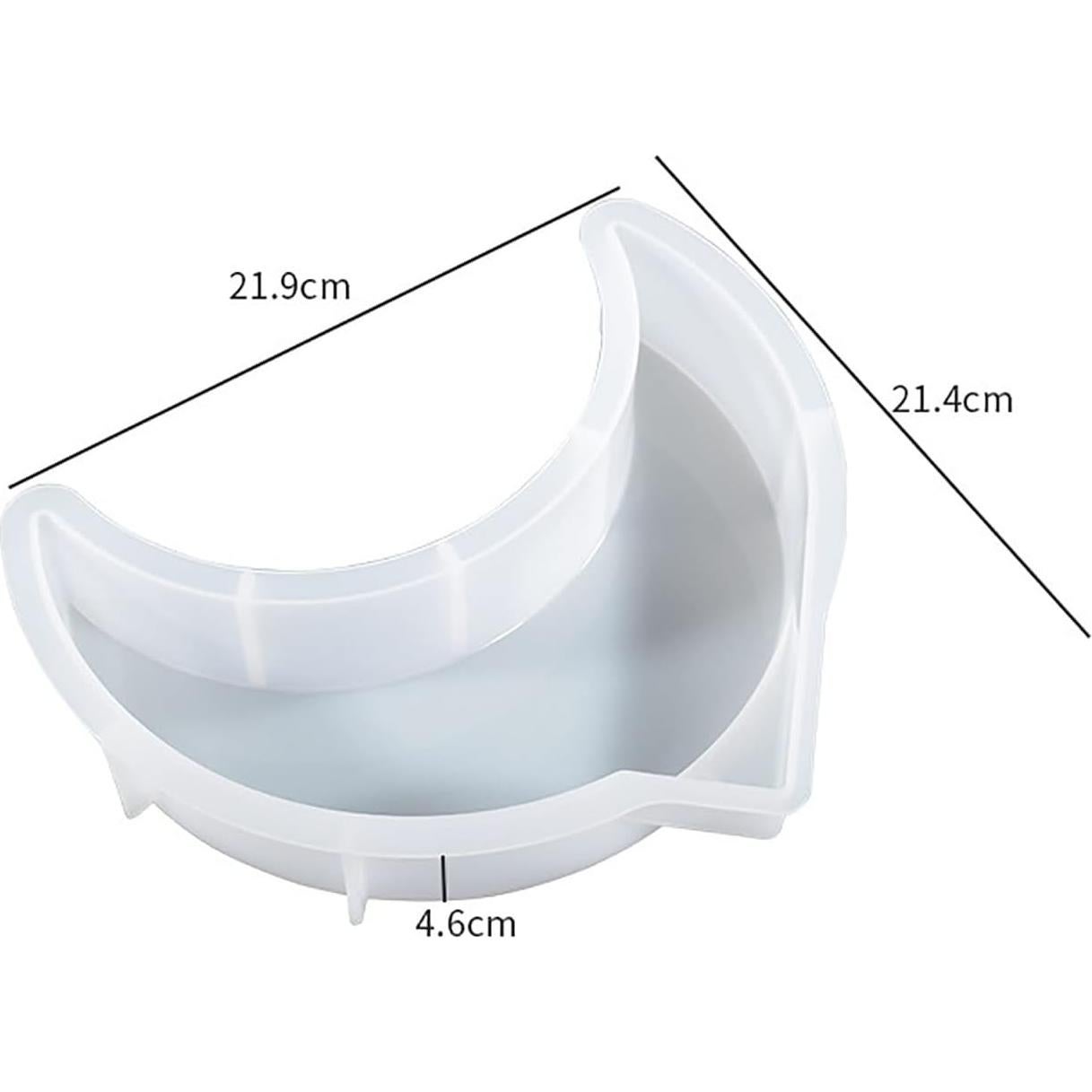 Molde de Resina de Luz de Luna WeareResin 2 Piezas Silicona