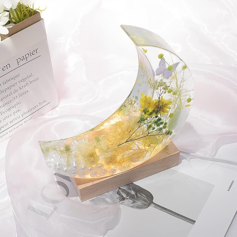 Molde de Resina de Luz de Luna WeareResin 2 Piezas Silicona