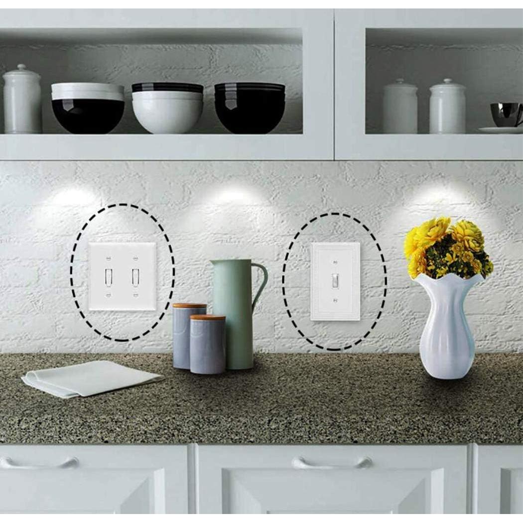 Molde de Resina para Cubierta de Interruptor de Luz Moukiween - 6 Piezas