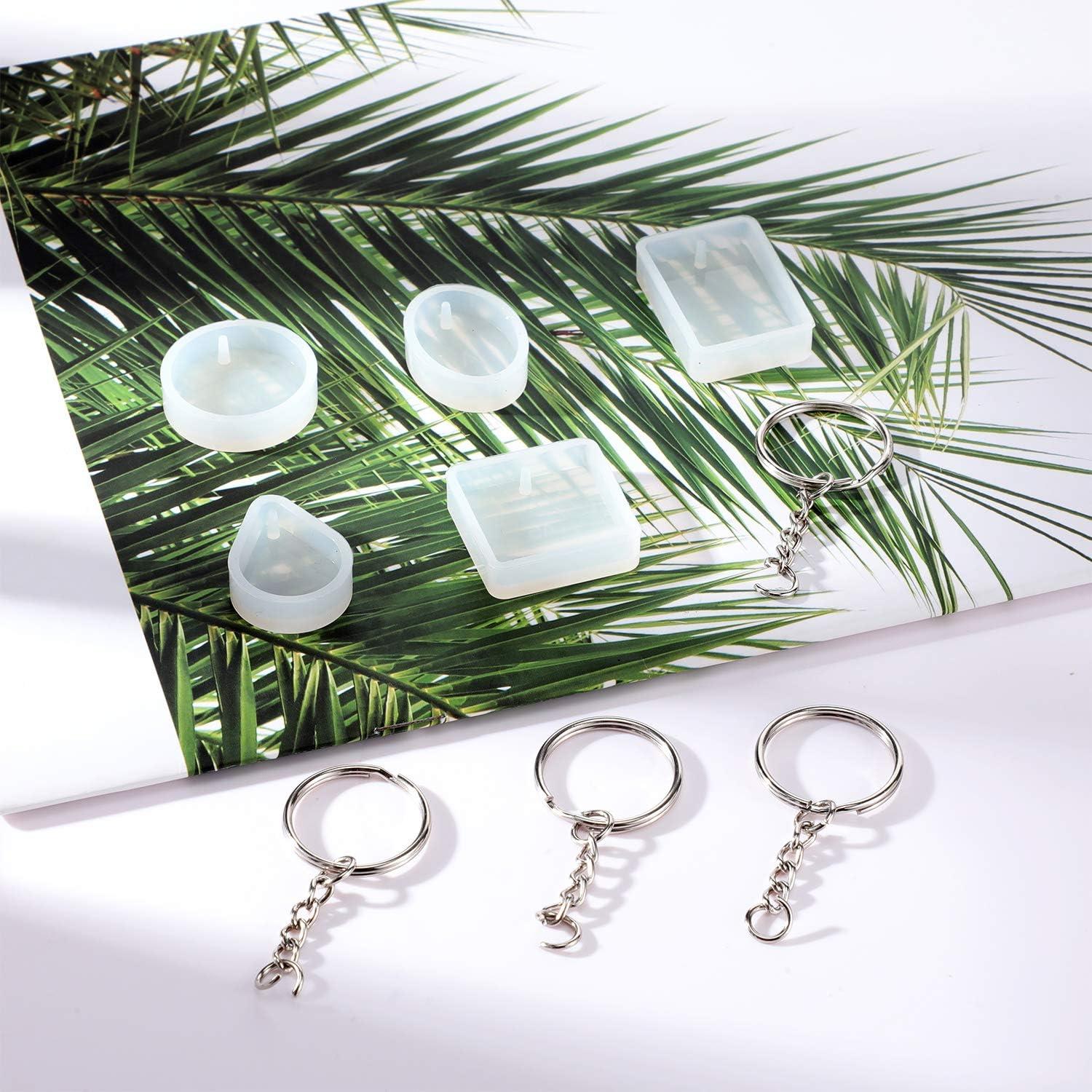 Conjunto de Moldes de Resina WILLBOND 67 Piezas DIY Joyería