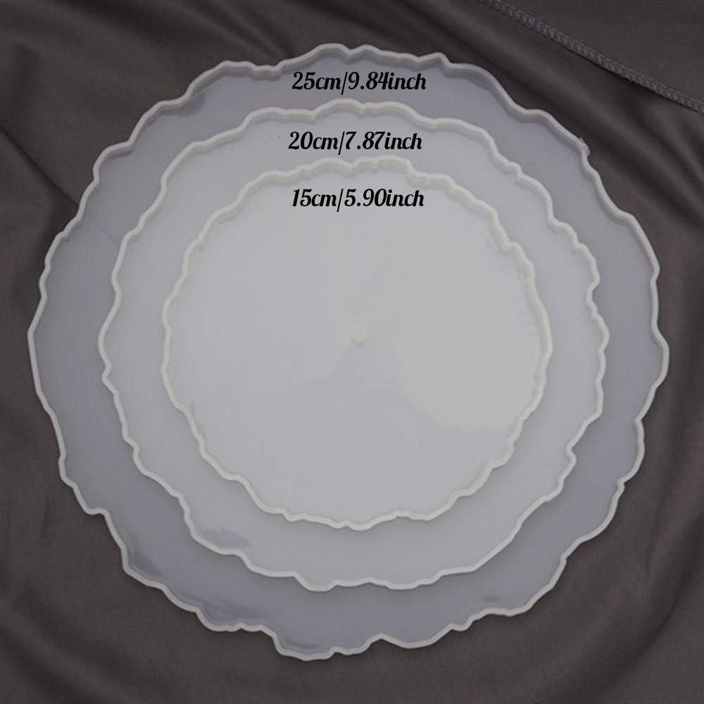 Molde de Silicona para Resina Geode ResinWorld - 3 Niveles