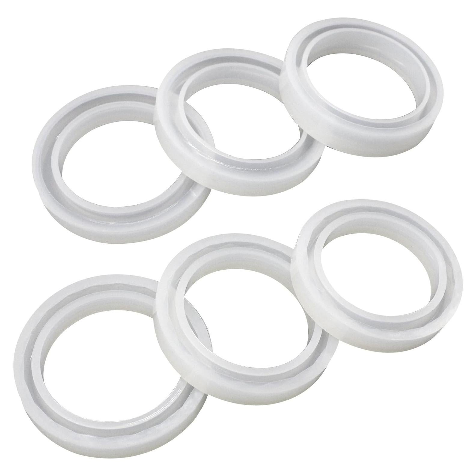 Molde de Joyería Geométrica Facetada FUNSHOWCASE - 6 Piezas