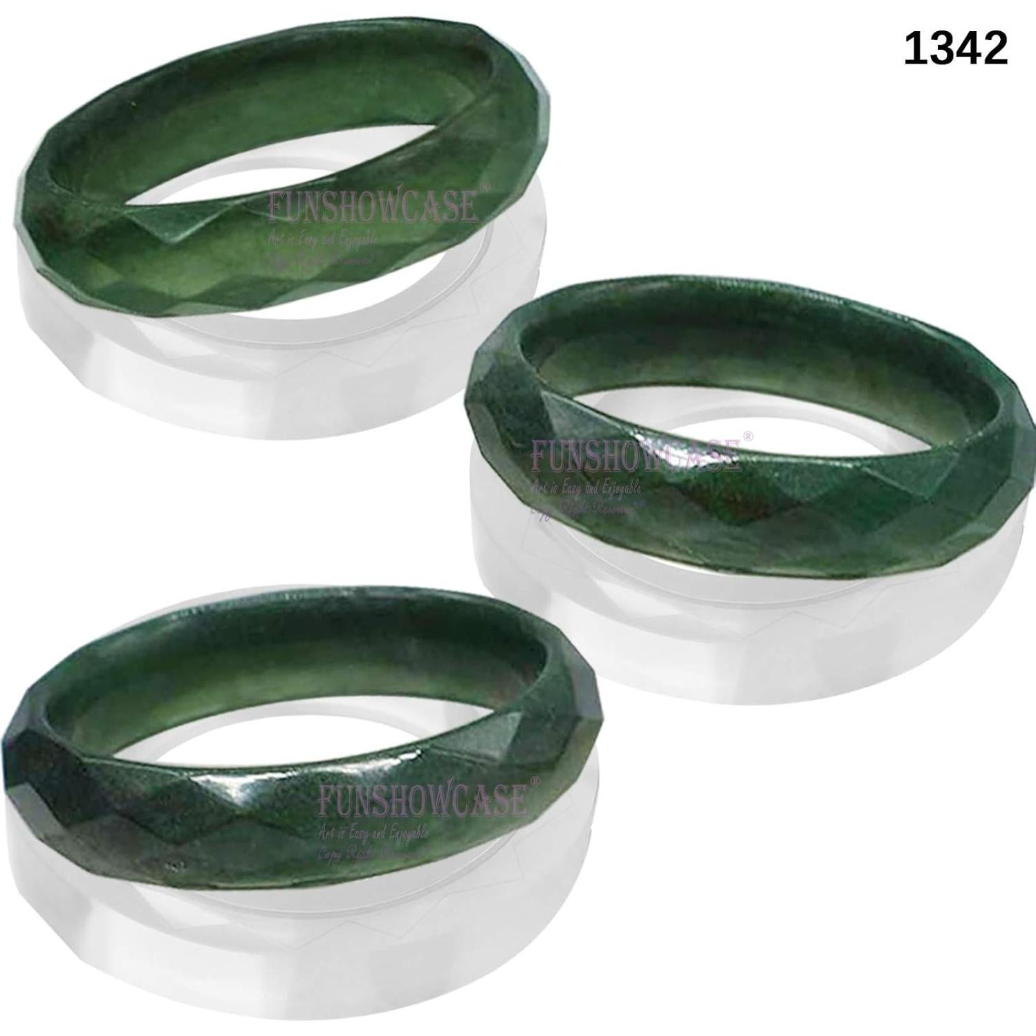 Molde de Joyería Geométrica Facetada FUNSHOWCASE - 6 Piezas