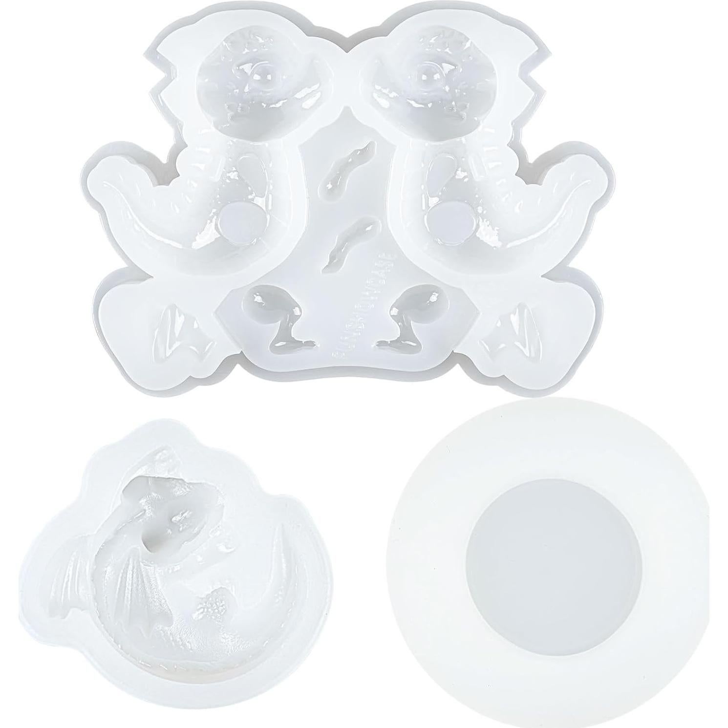 Set de Moldes de Silicona Dragón Bebé FUNSHOWCASE - 3 Piezas