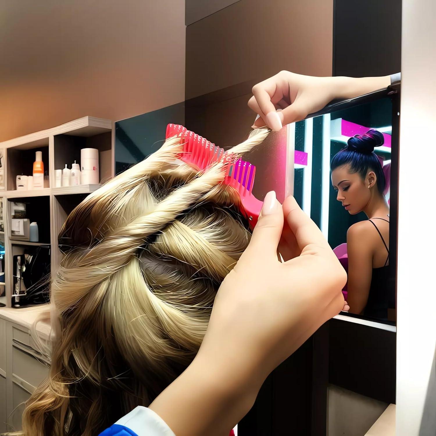 4 Clips de Sujeción para Cabello Hongtu - Estilizado y Corte